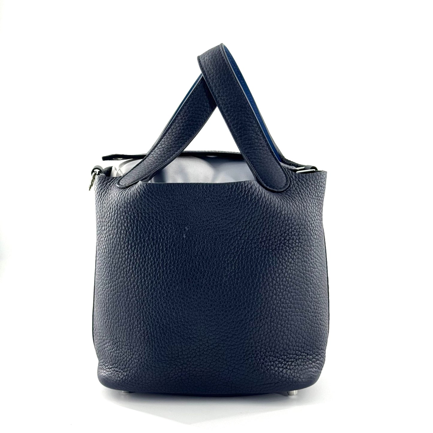 Hermes - Picotin Lock - Leather - Navy