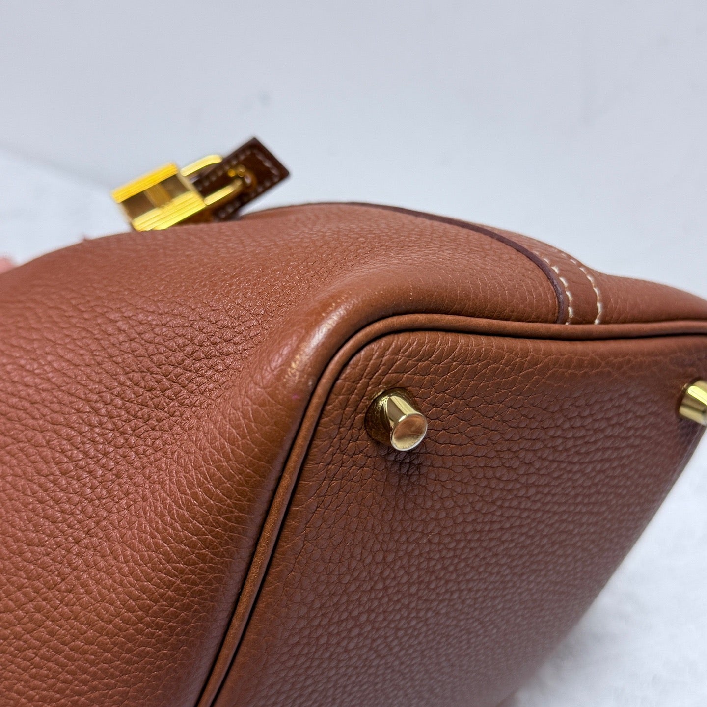 Hermès - Picotin Lock - Clemence leather - Brown - (mini)