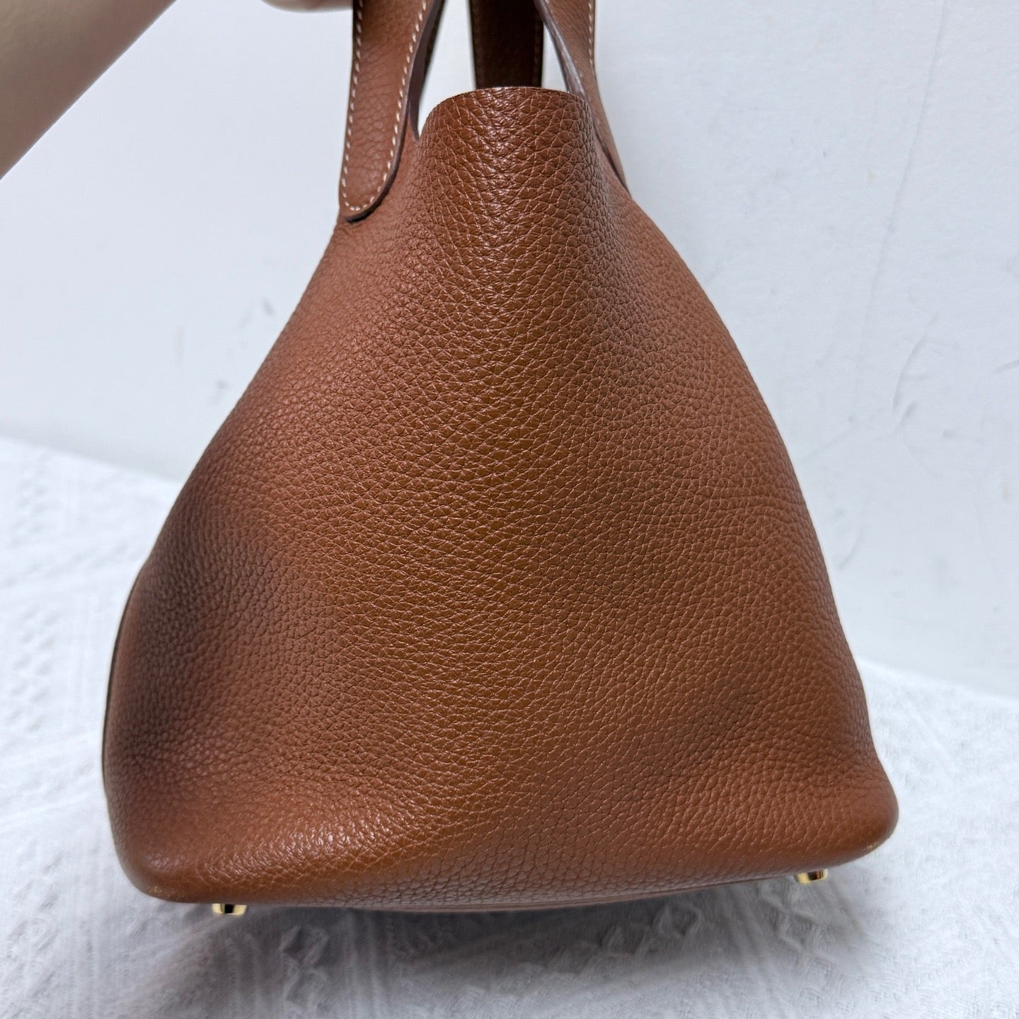 Hermès - Picotin Lock - Clemence leather - Brown - (mini)