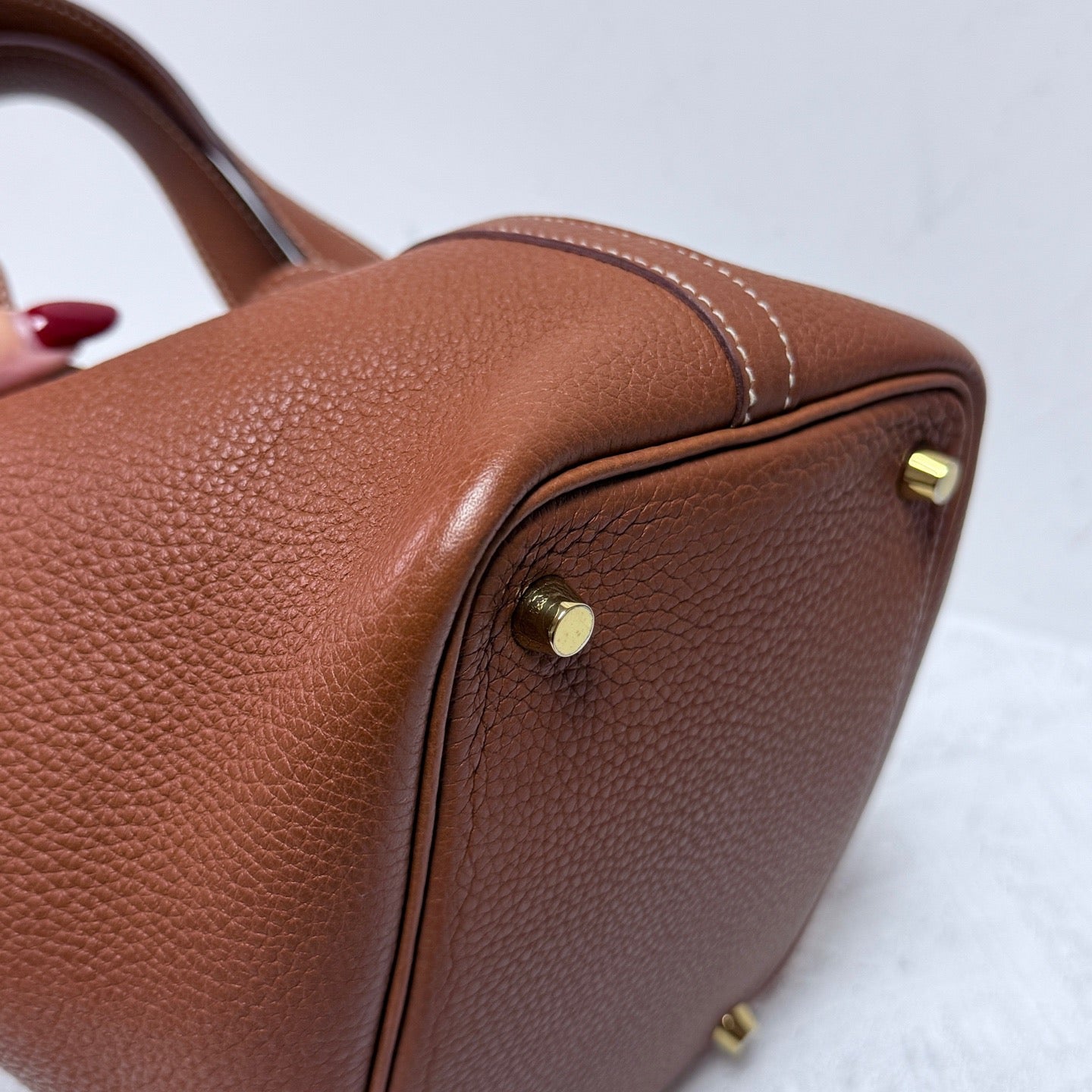 Hermès - Picotin Lock - Clemence leather - Brown - (mini)