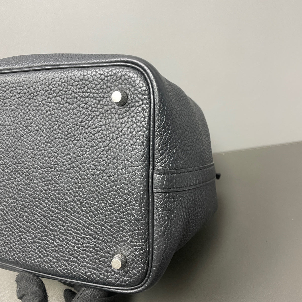 Hermes - Picotin Lock - Leather - Black