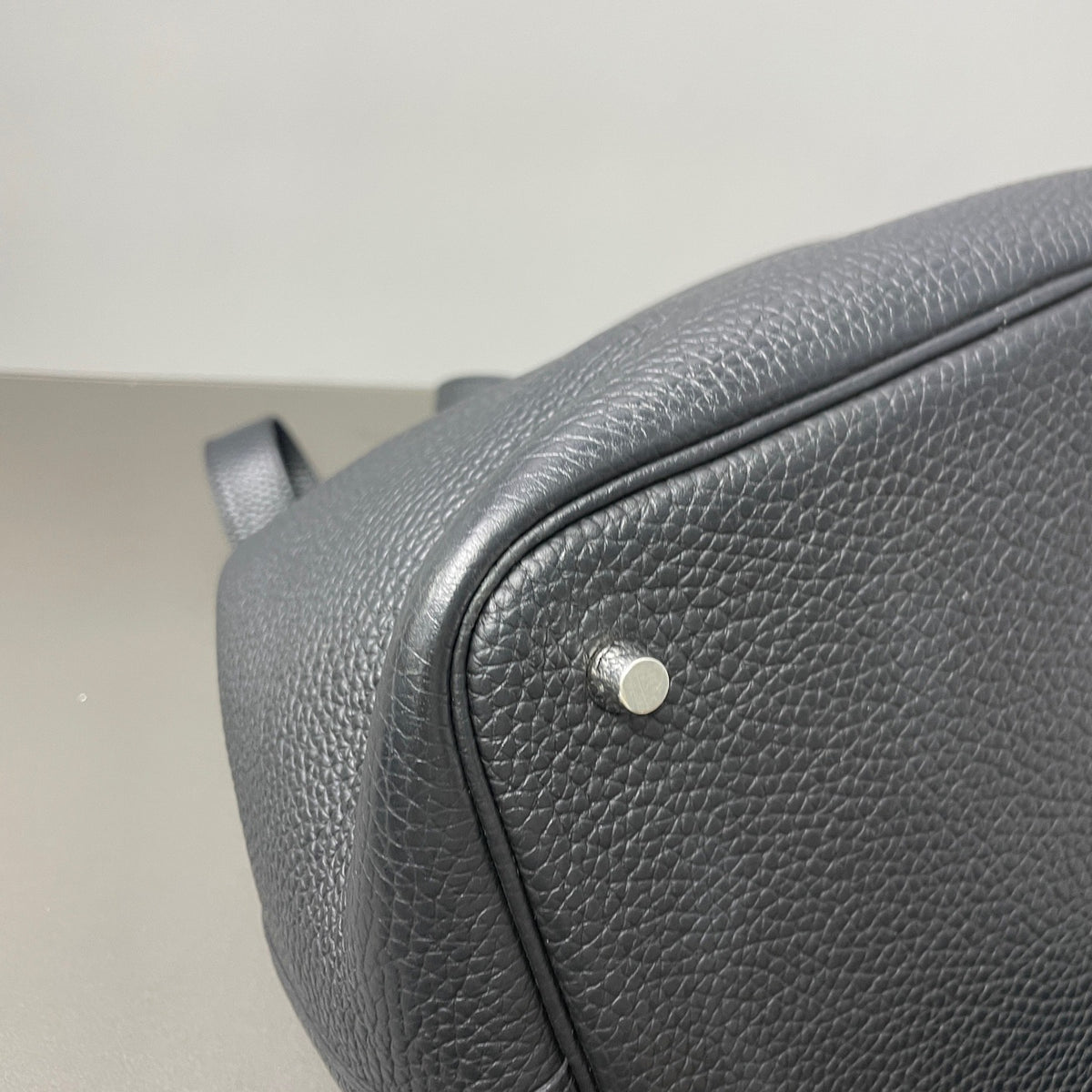 Hermes - Picotin Lock - Leather - Black