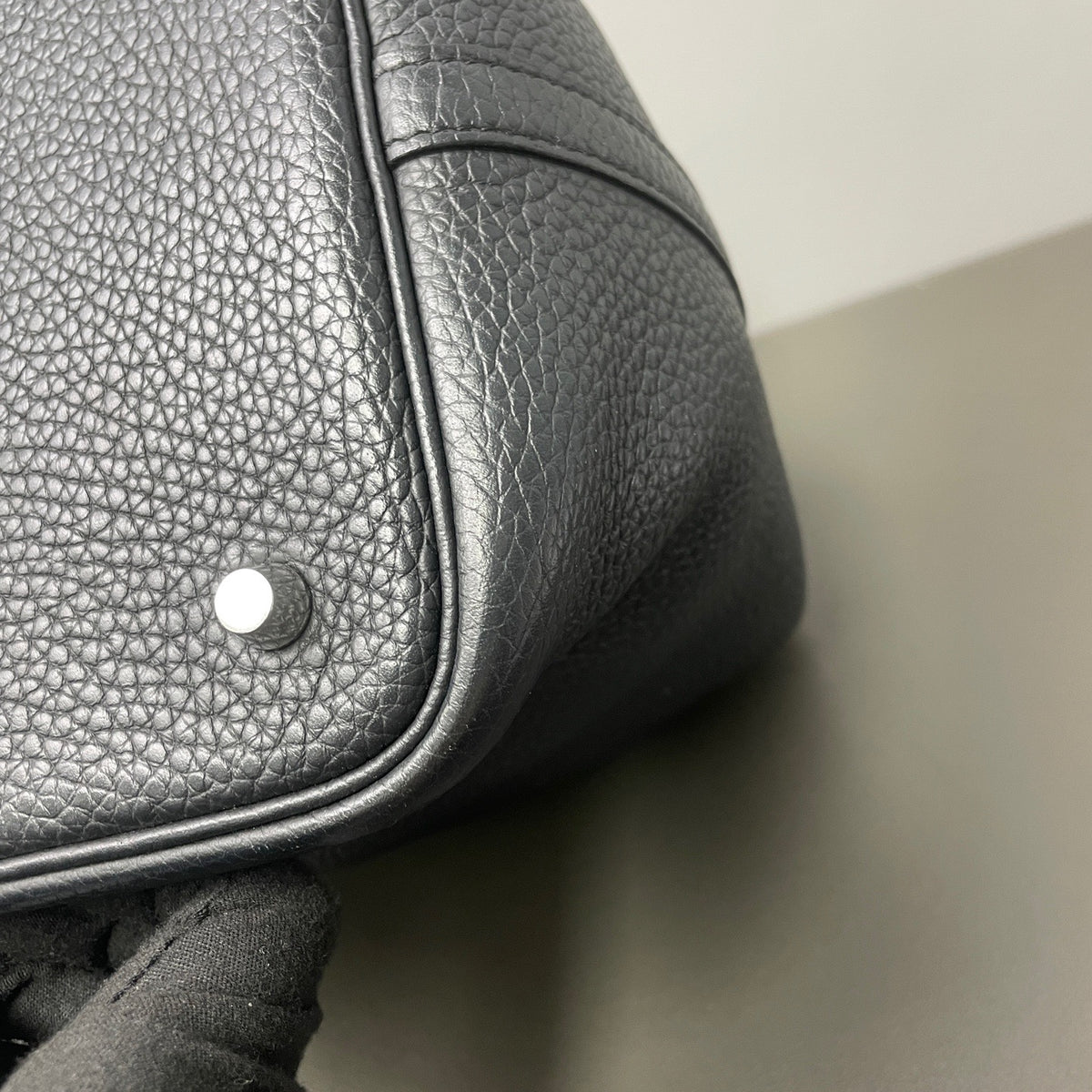 Hermes - Picotin Lock - Leather - Black