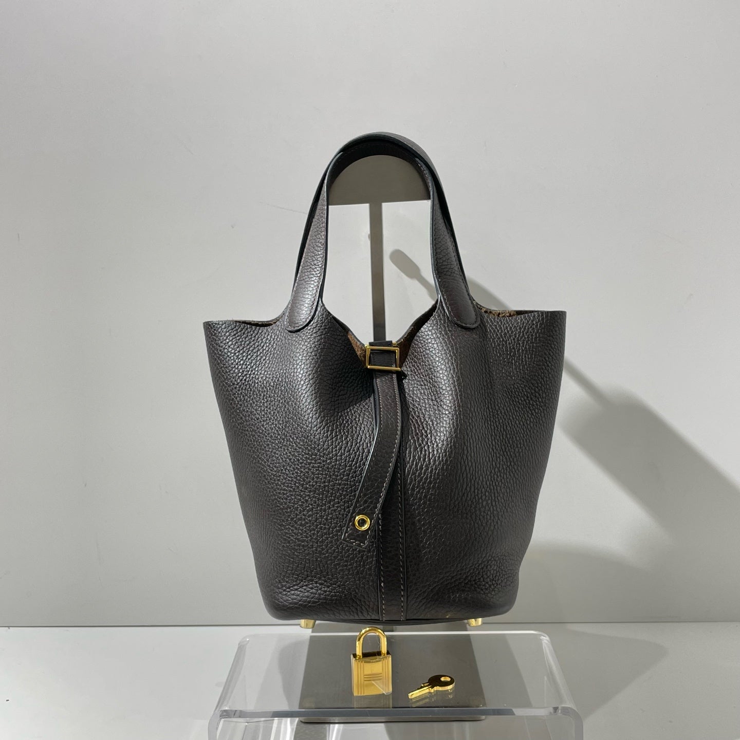 Hermès - Picotin Lock - Leather - Brown - (mini)