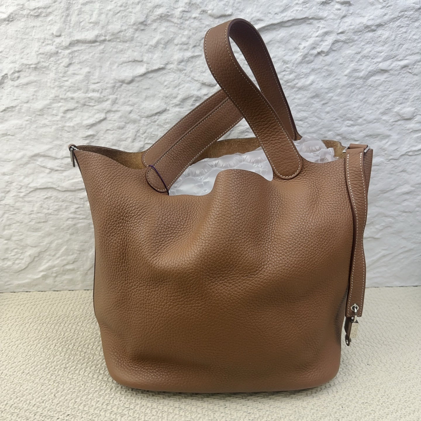 Hermes - Picotin Lock - Leather - Brown - (small)