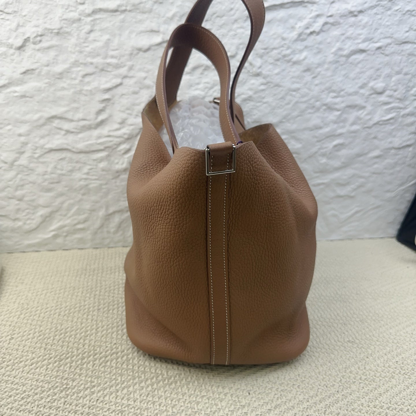 Hermes - Picotin Lock - Leather - Brown - (small)
