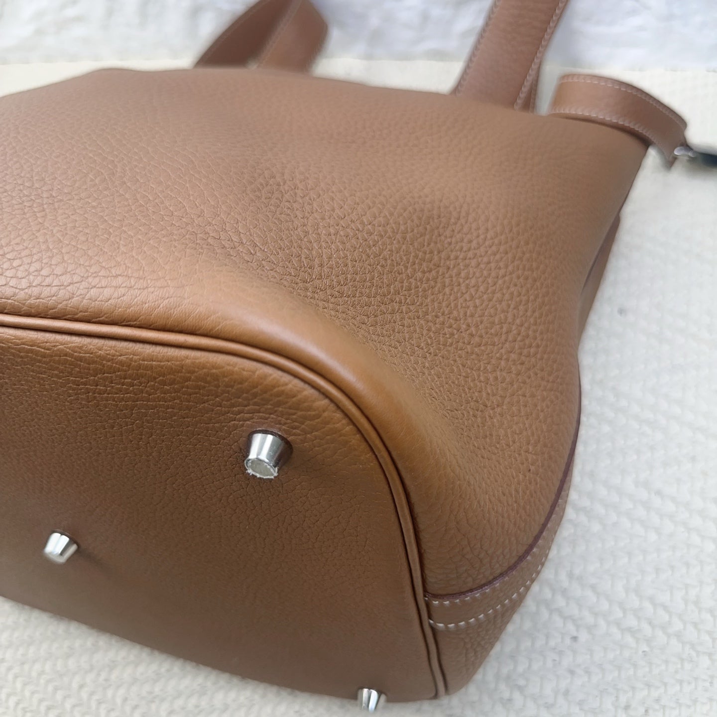 Hermes - Picotin Lock - Leather - Brown - (small)