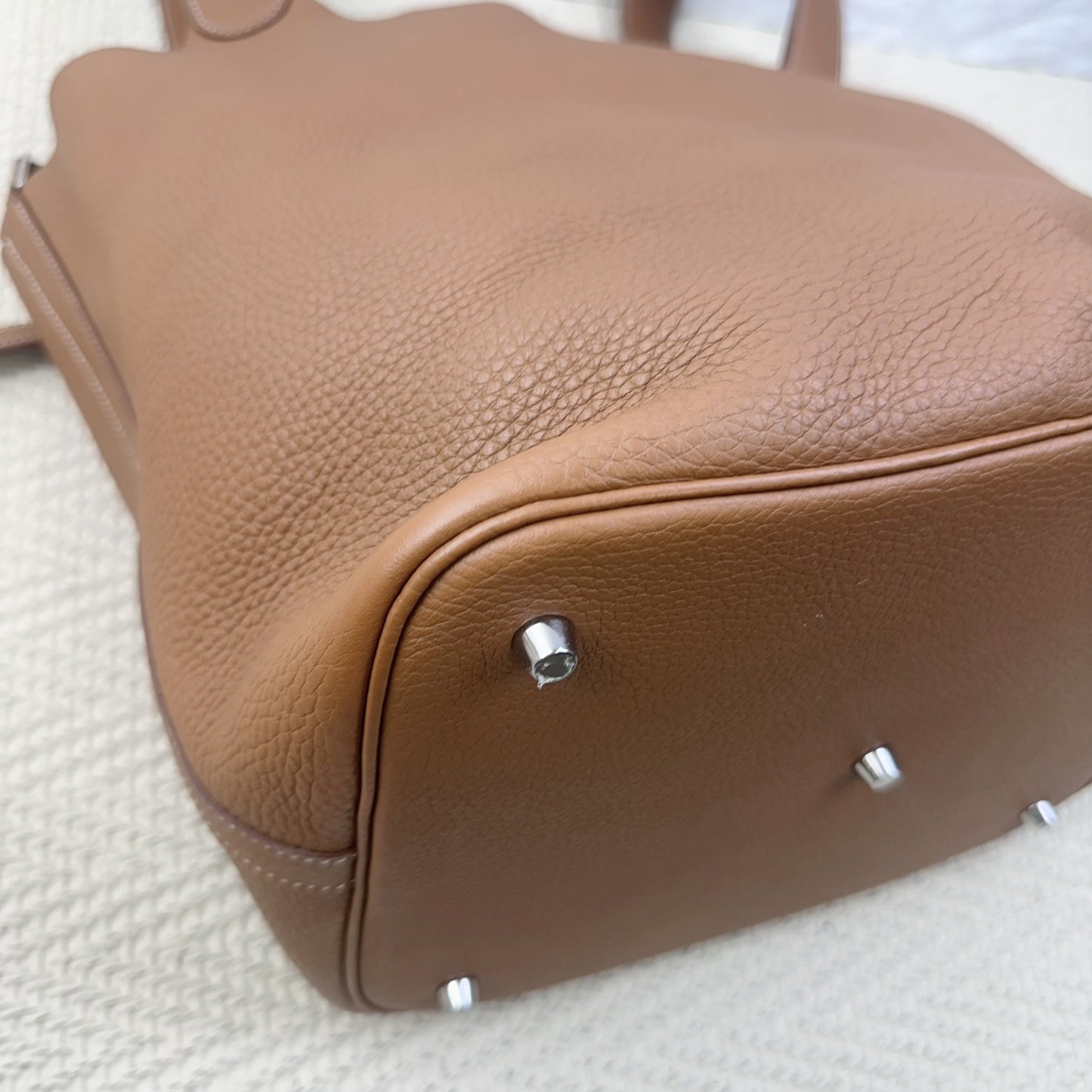 Hermes - Picotin Lock - Leather - Brown - (small)