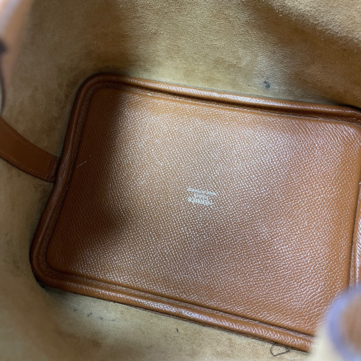 Hermes - Picotin Lock - Leather - Camel - (small)