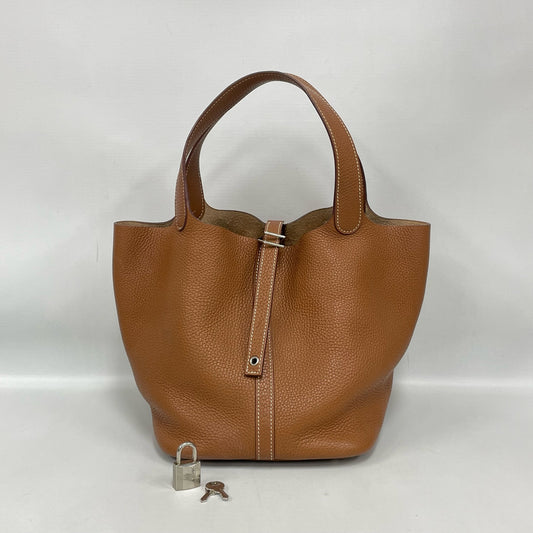 Hermès - Picotin Lock - Leather - Gold - (medium)