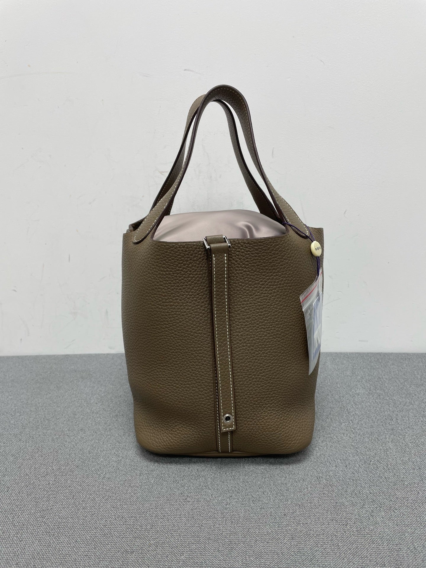 Hermès - Picotin Lock - Leather - Grey - (medium)