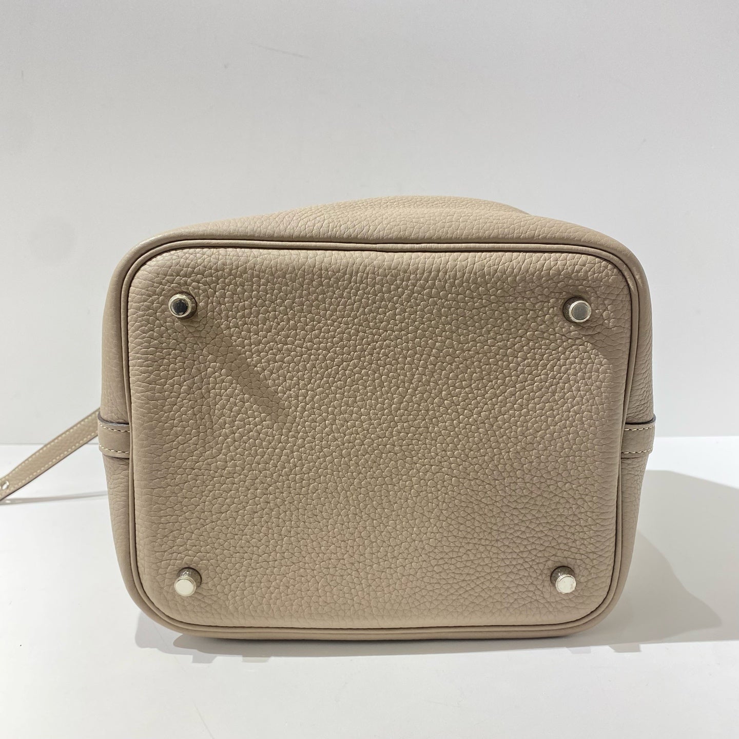 Hermes - Picotin Lock - Leather - Grey - (medium)