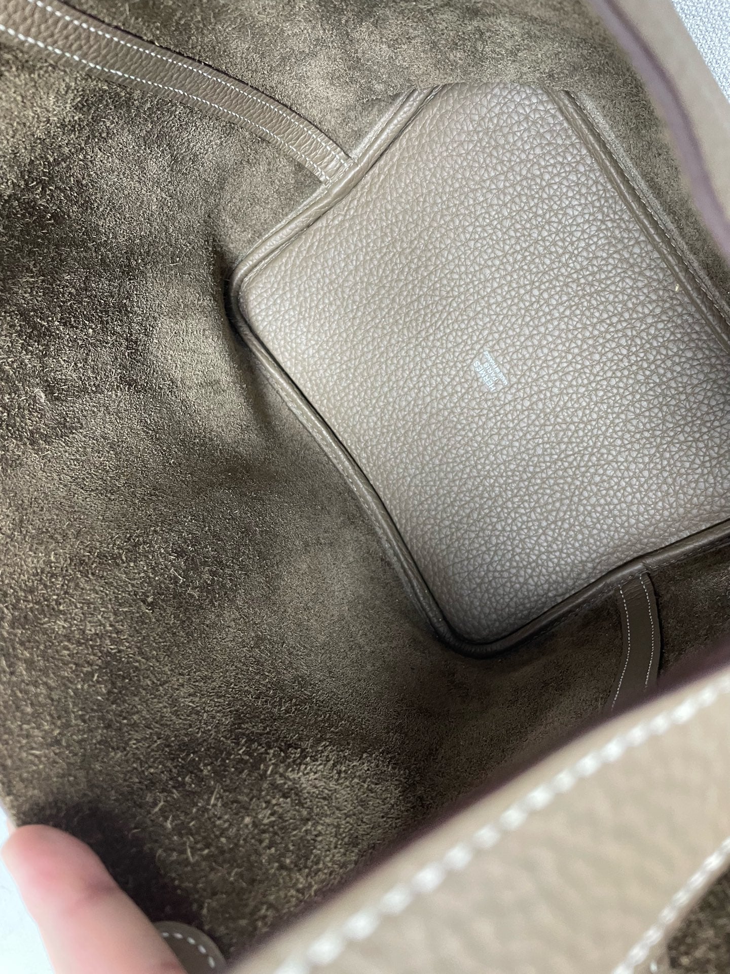 Hermès - Picotin Lock - Leather - Grey - (medium)