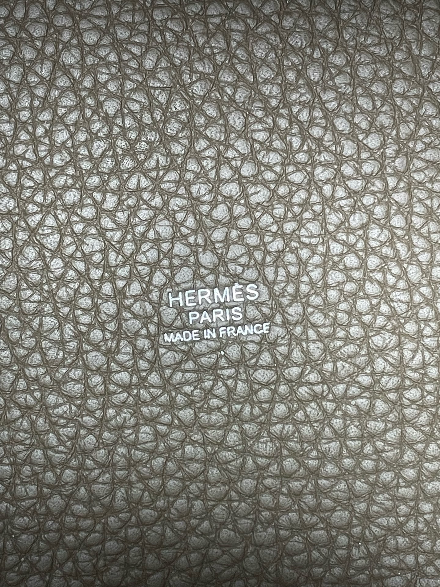Hermès - Picotin Lock - Leather - Grey - (medium)