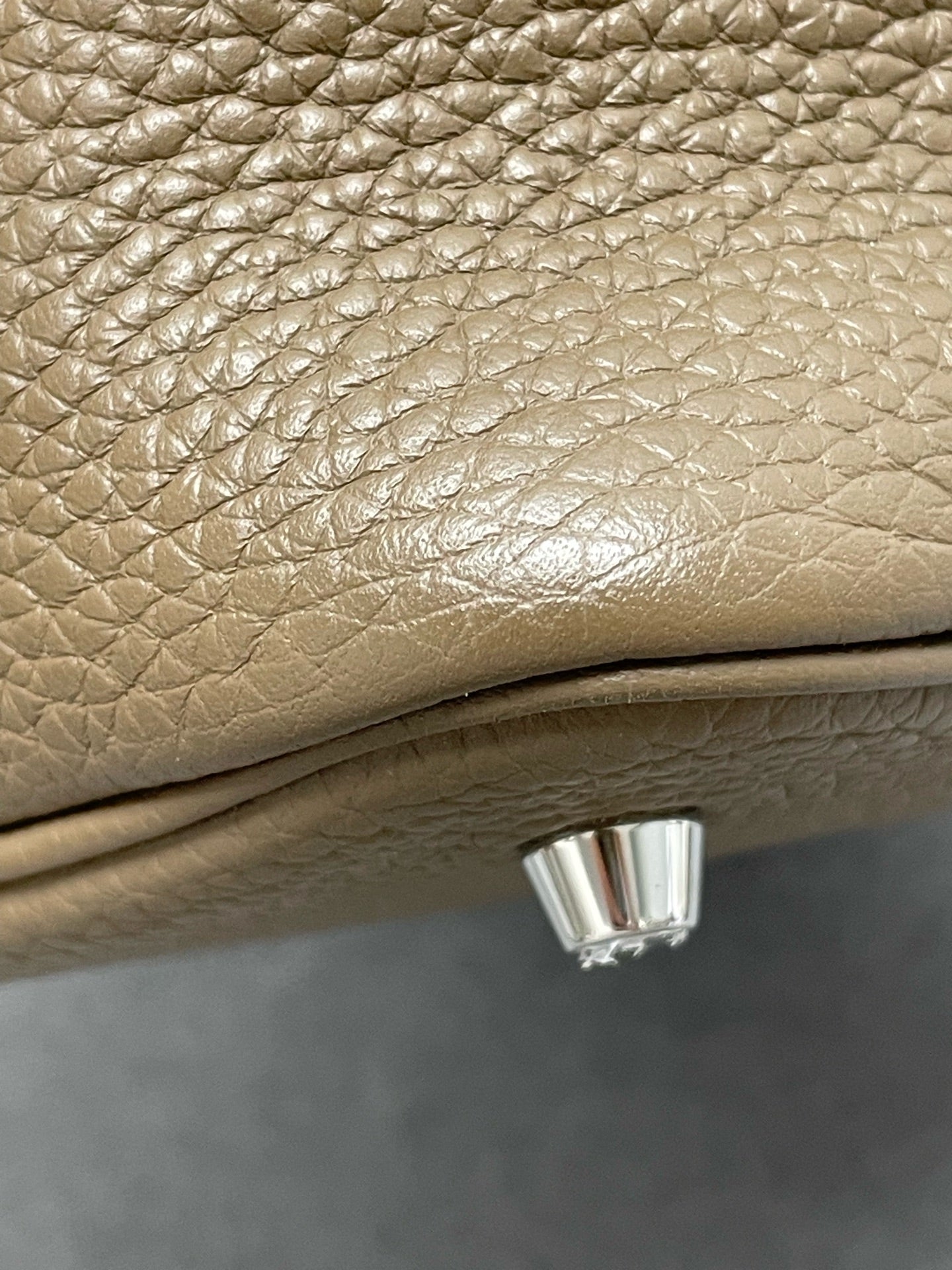 Hermès - Picotin Lock - Leather - Grey - (medium)