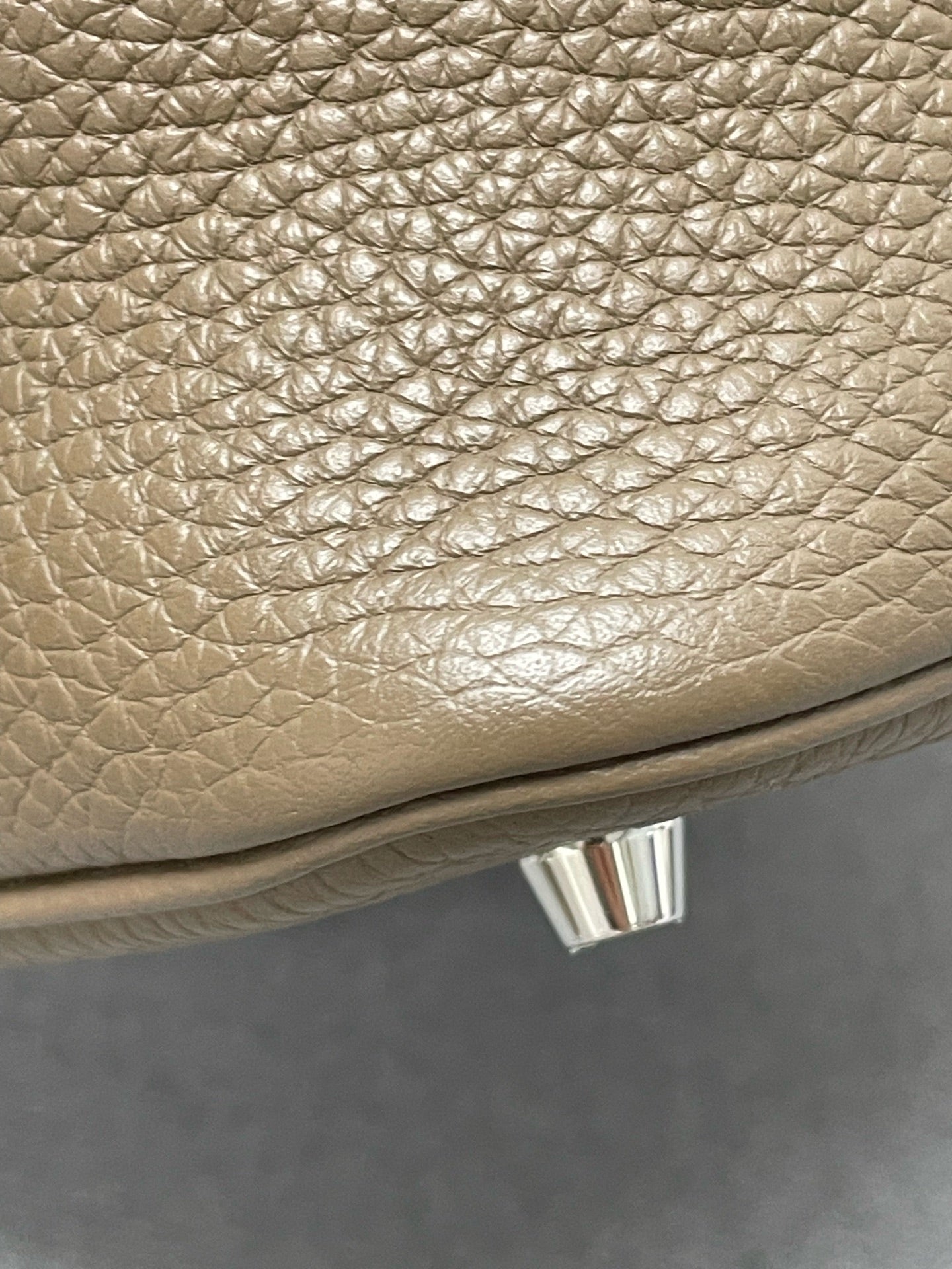 Hermès - Picotin Lock - Leather - Grey - (medium)