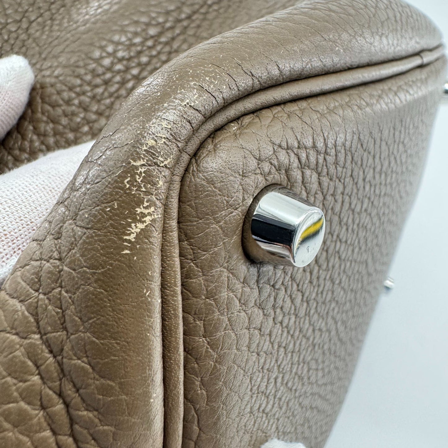 Hermès - Picotin Lock - Leather - Grey - (mini)