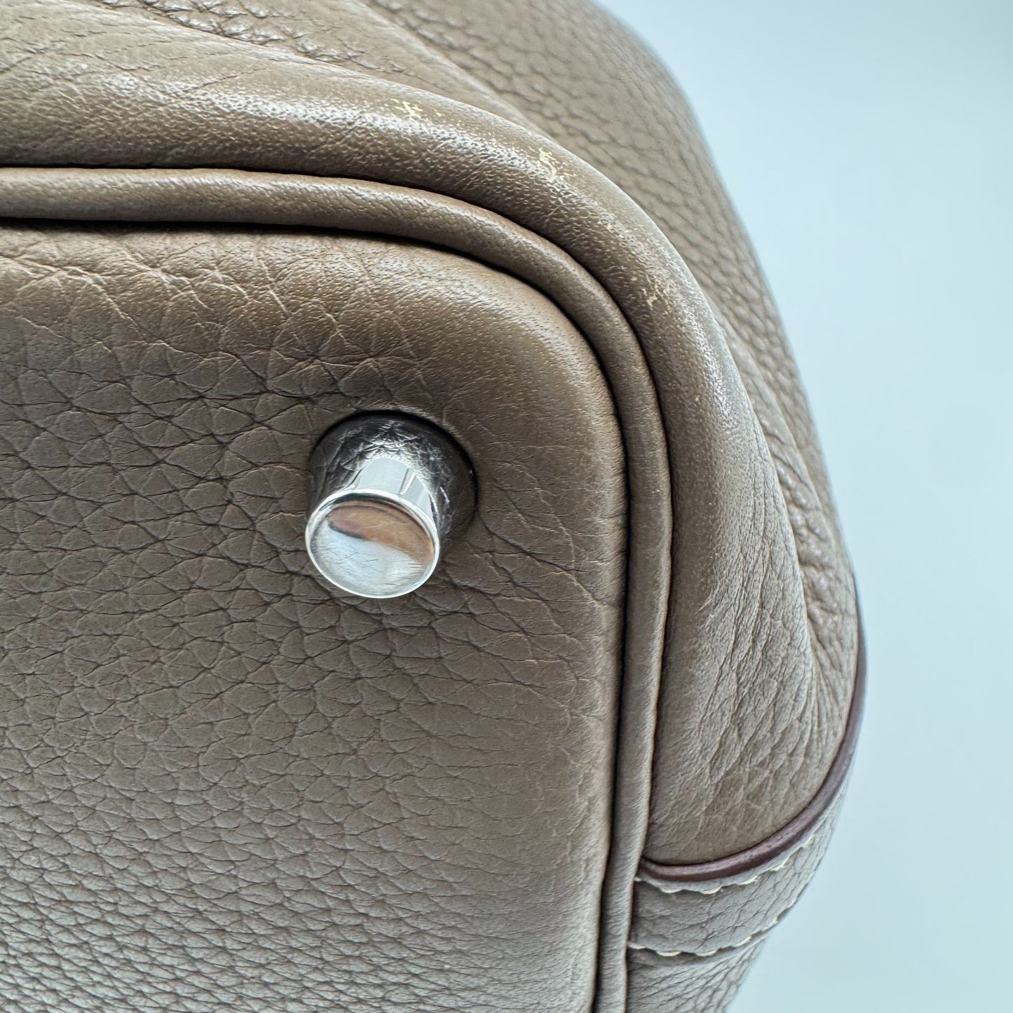 Hermès - Picotin Lock - Leather - Grey - (mini)