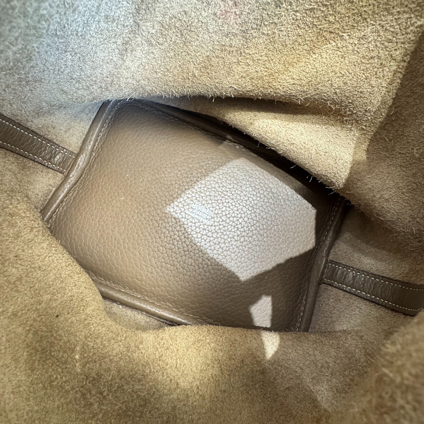 Hermès - Picotin Lock - Leather - Grey - (mini)