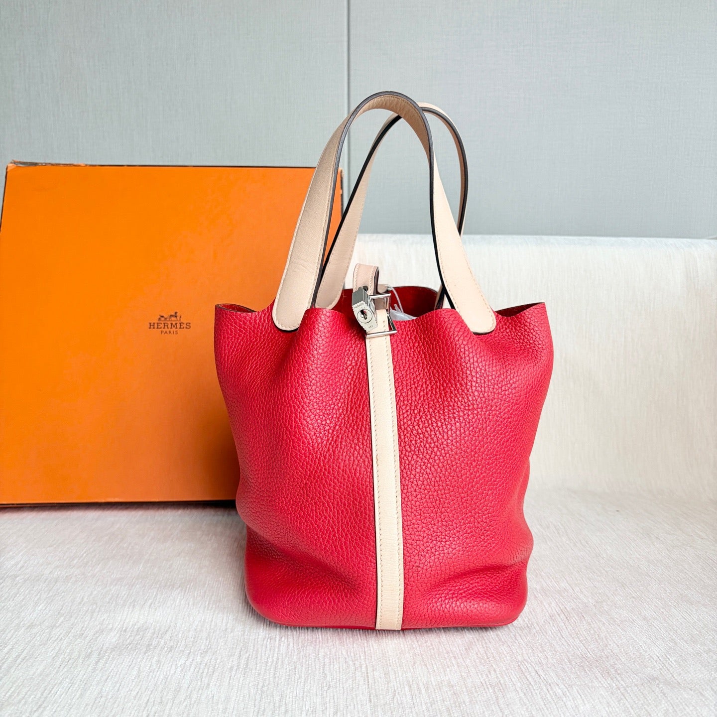 Hermes - Picotin Lock - Leather - Multicolour - (medium)