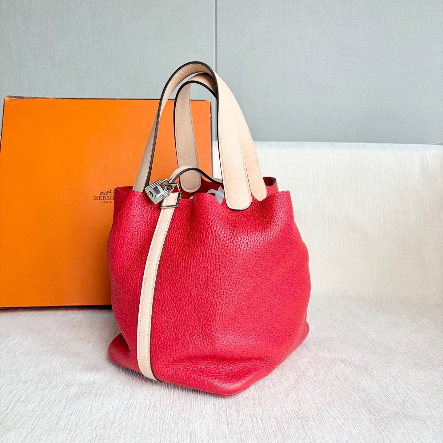 Hermes - Picotin Lock - Leather - Multicolour - (medium)