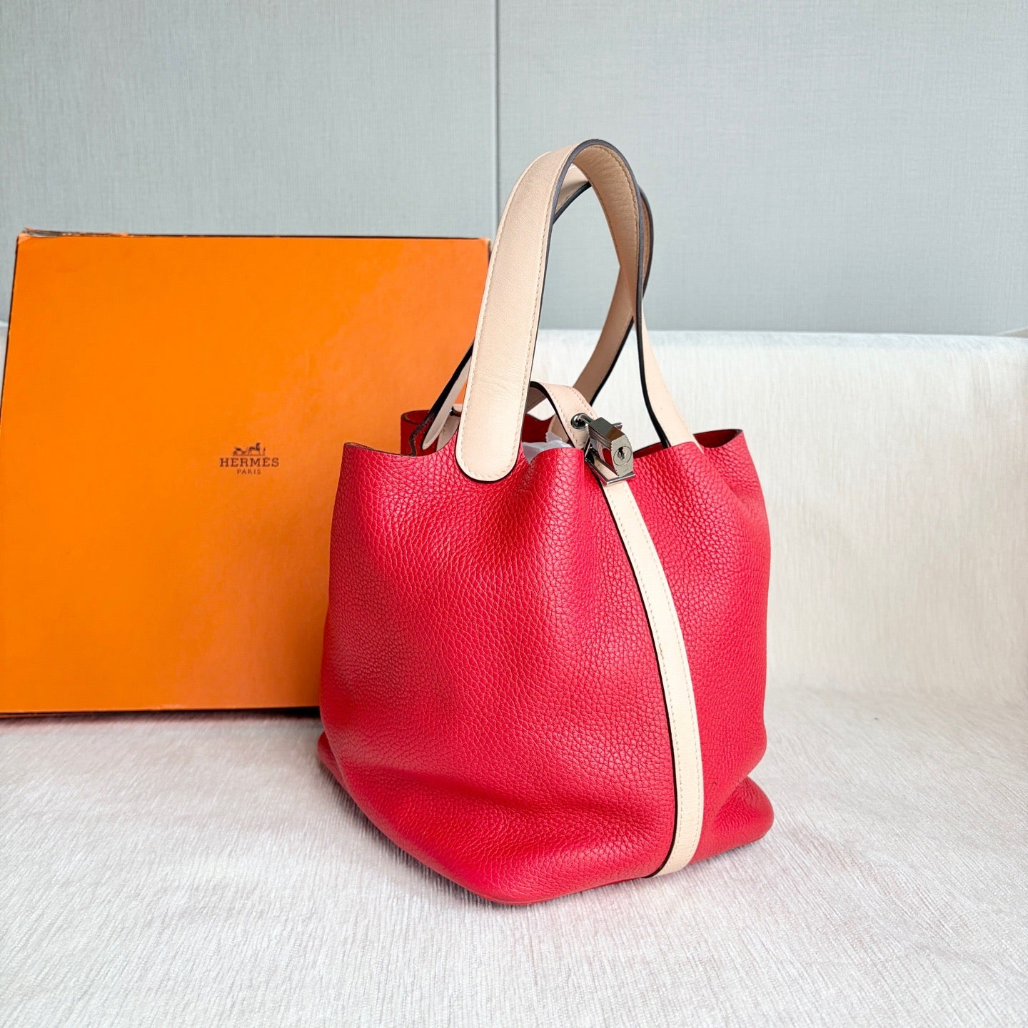 Hermes - Picotin Lock - Leather - Multicolour - (medium)