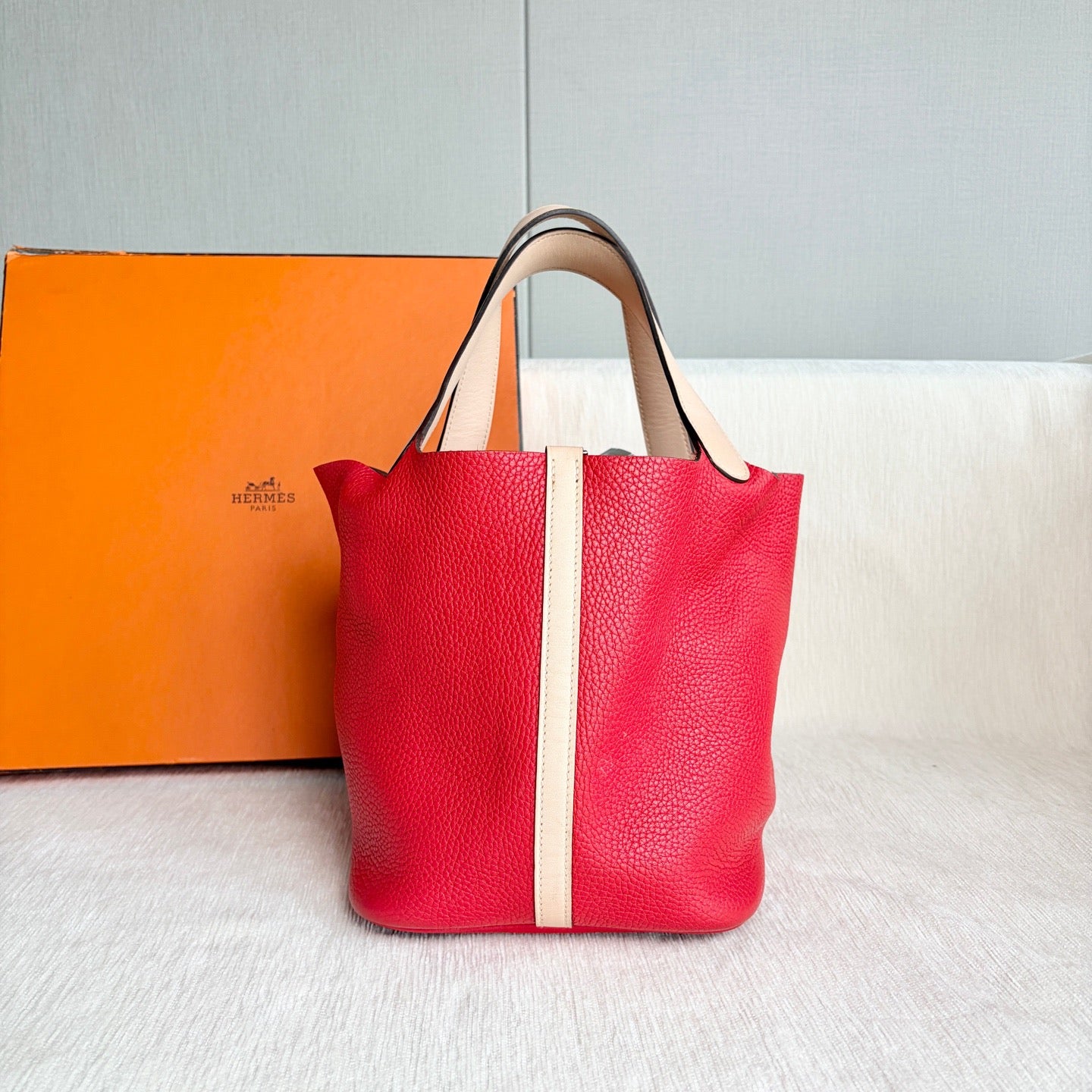 Hermes - Picotin Lock - Leather - Multicolour - (medium)