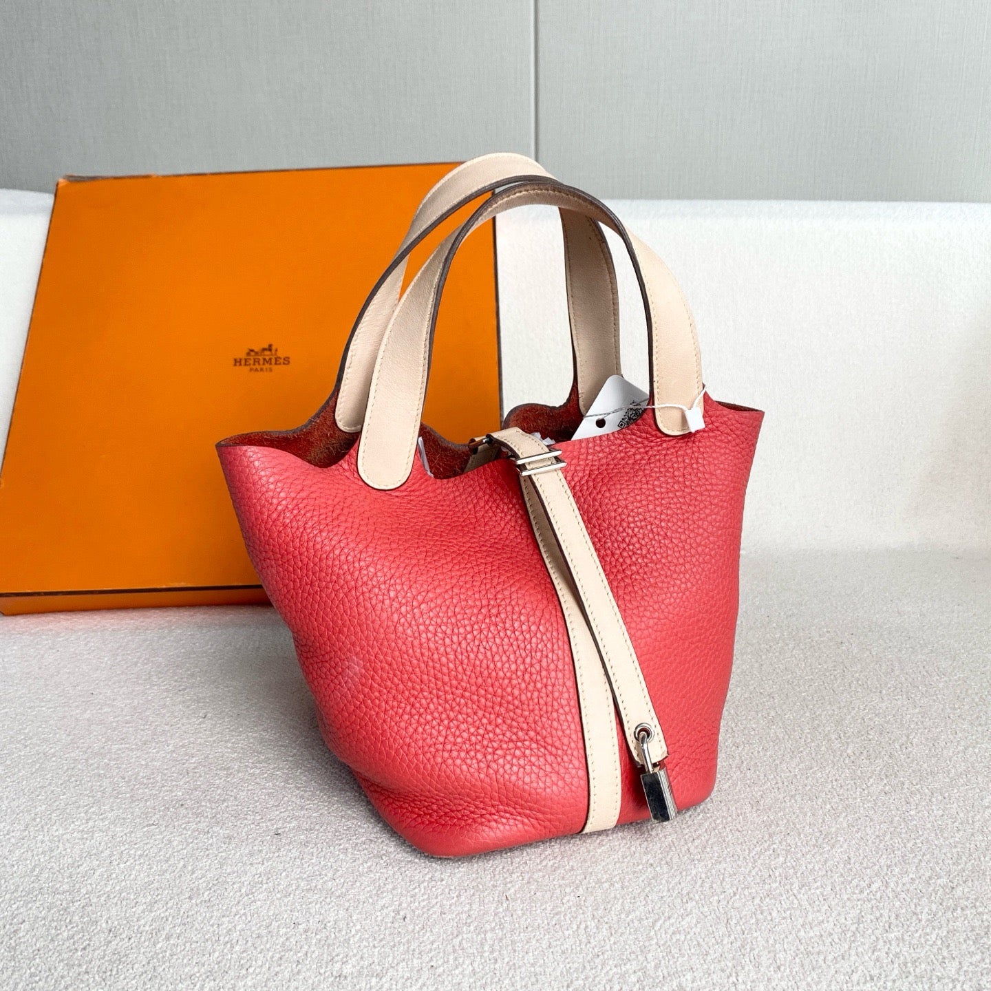 Hermes - Picotin Lock - Leather - Multicolour - (mini)