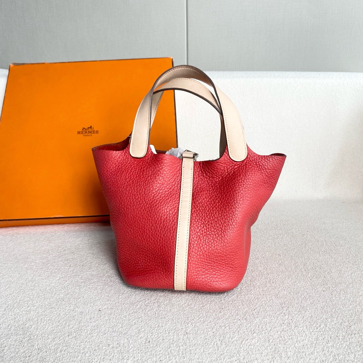 Hermes - Picotin Lock - Leather - Multicolour - (mini)