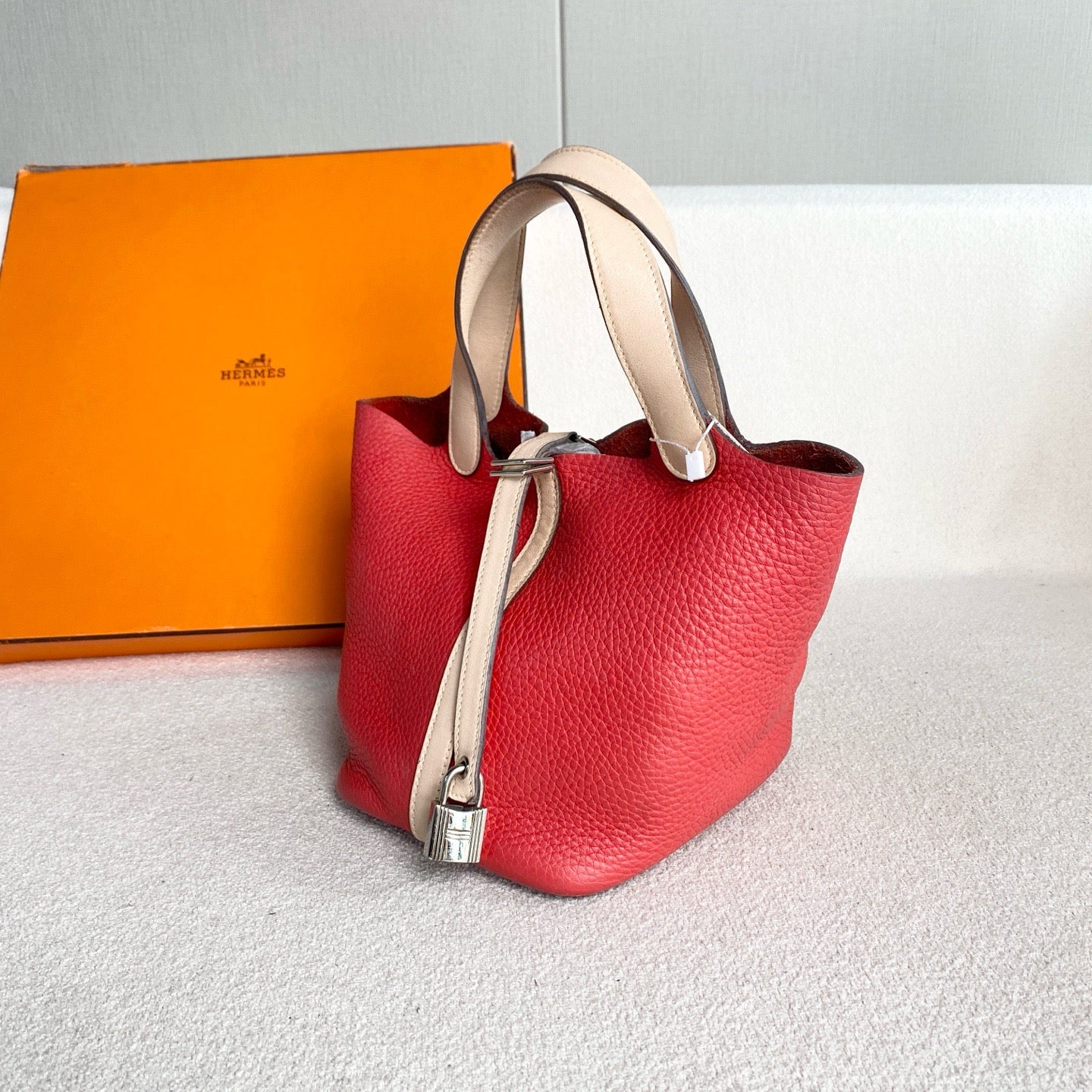 Hermes - Picotin Lock - Leather - Multicolour - (mini)