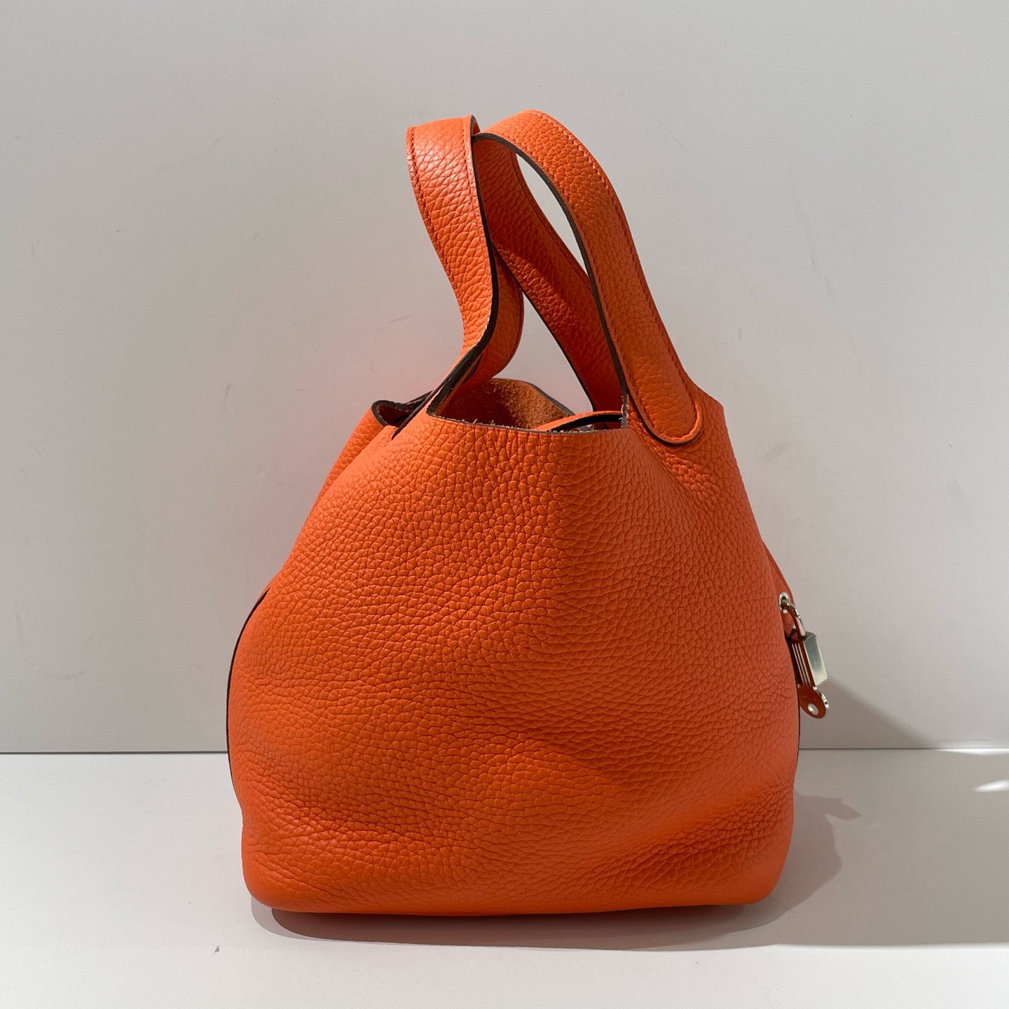 Hermès - Picotin Lock - Leather - Orange - (mini)