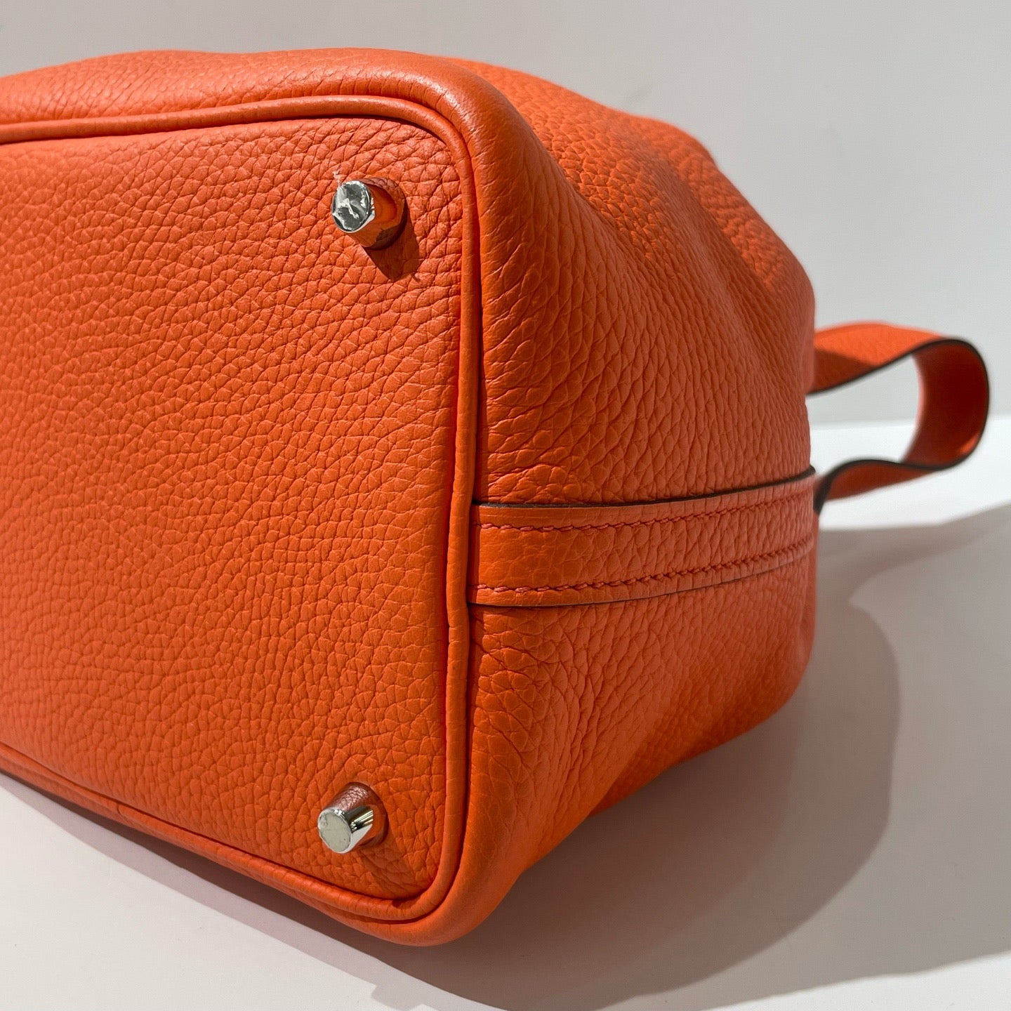 Hermès - Picotin Lock - Leather - Orange - (mini)