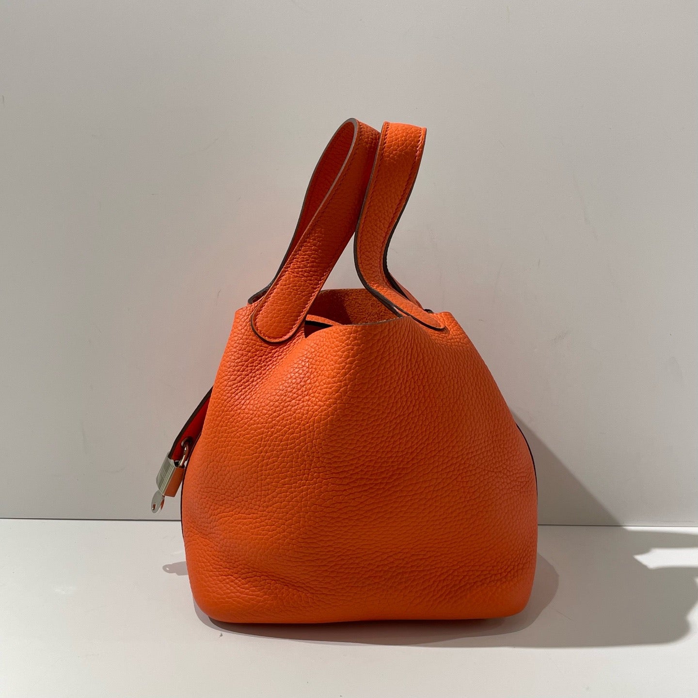 Hermès - Picotin Lock - Leather - Orange - (mini)