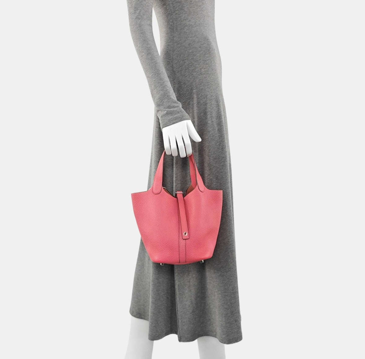 Hermès - Picotin Lock - Leather - Pink - (mini)