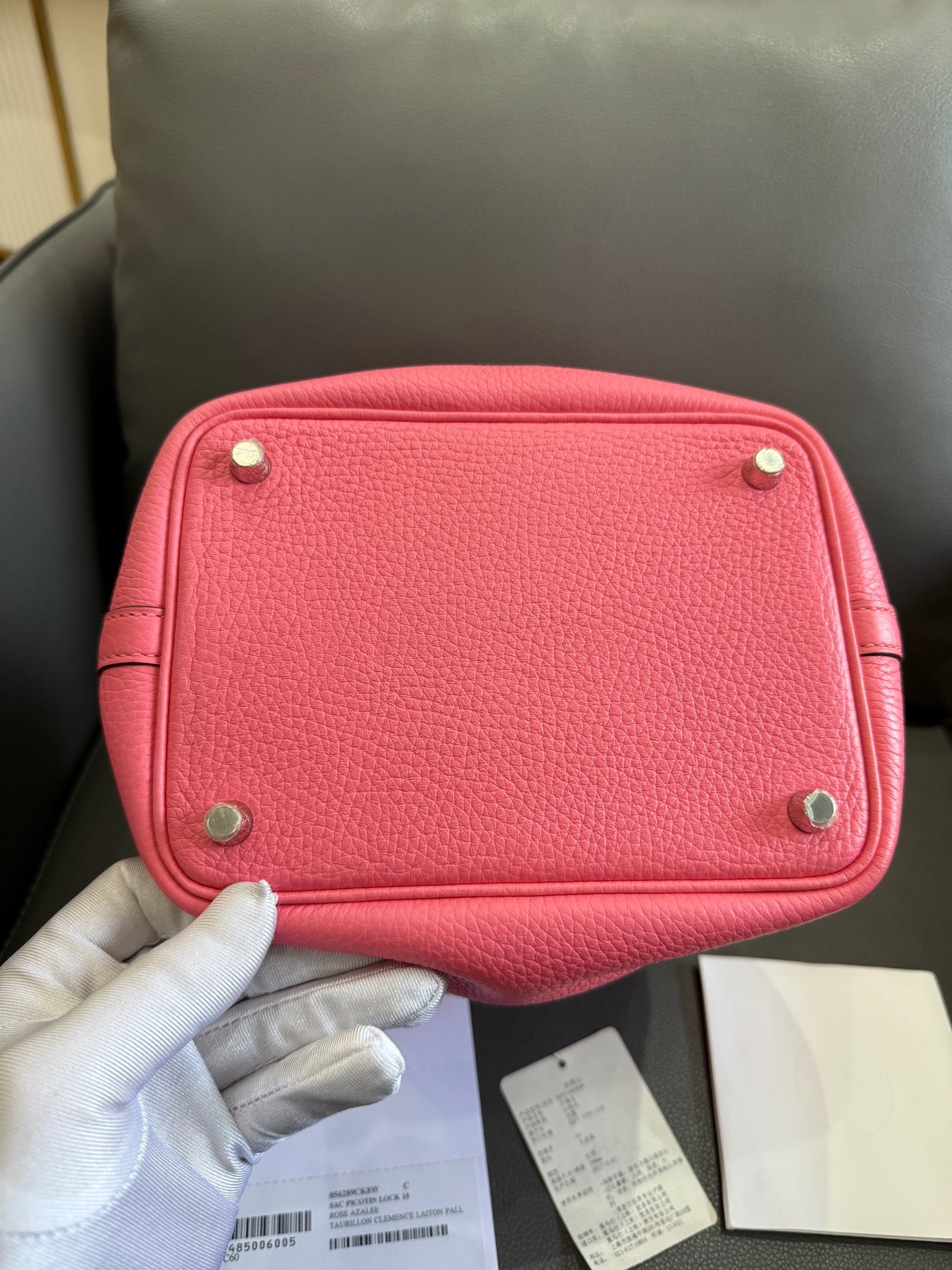 Hermès - Picotin Lock - Leather - Pink - (mini)