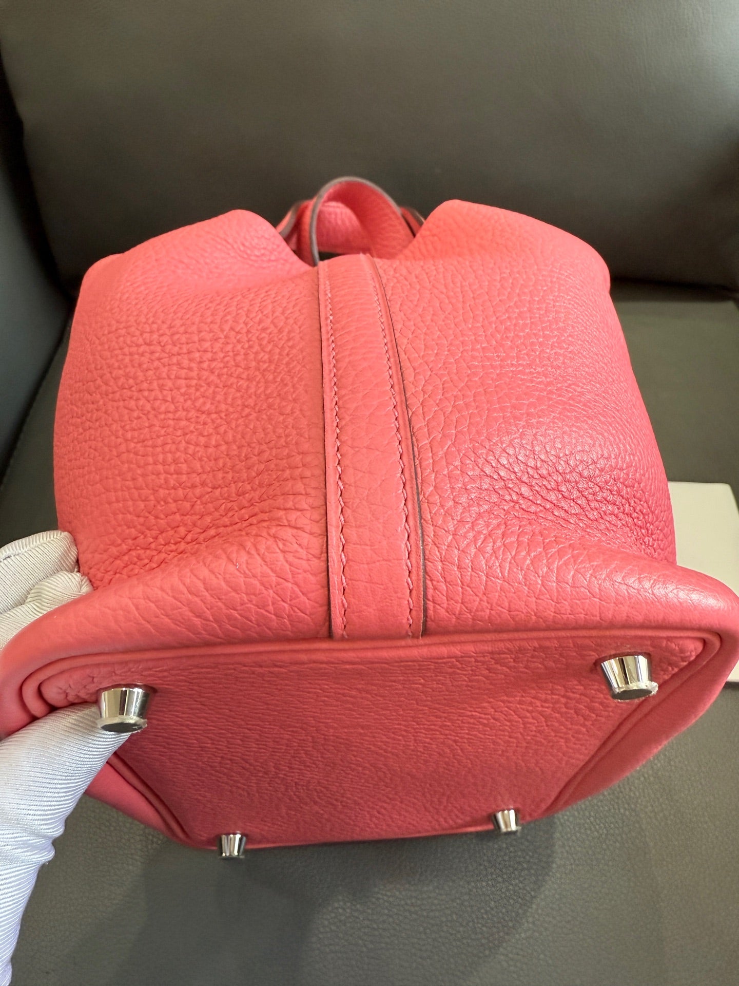 Hermès - Picotin Lock - Leather - Pink - (mini)