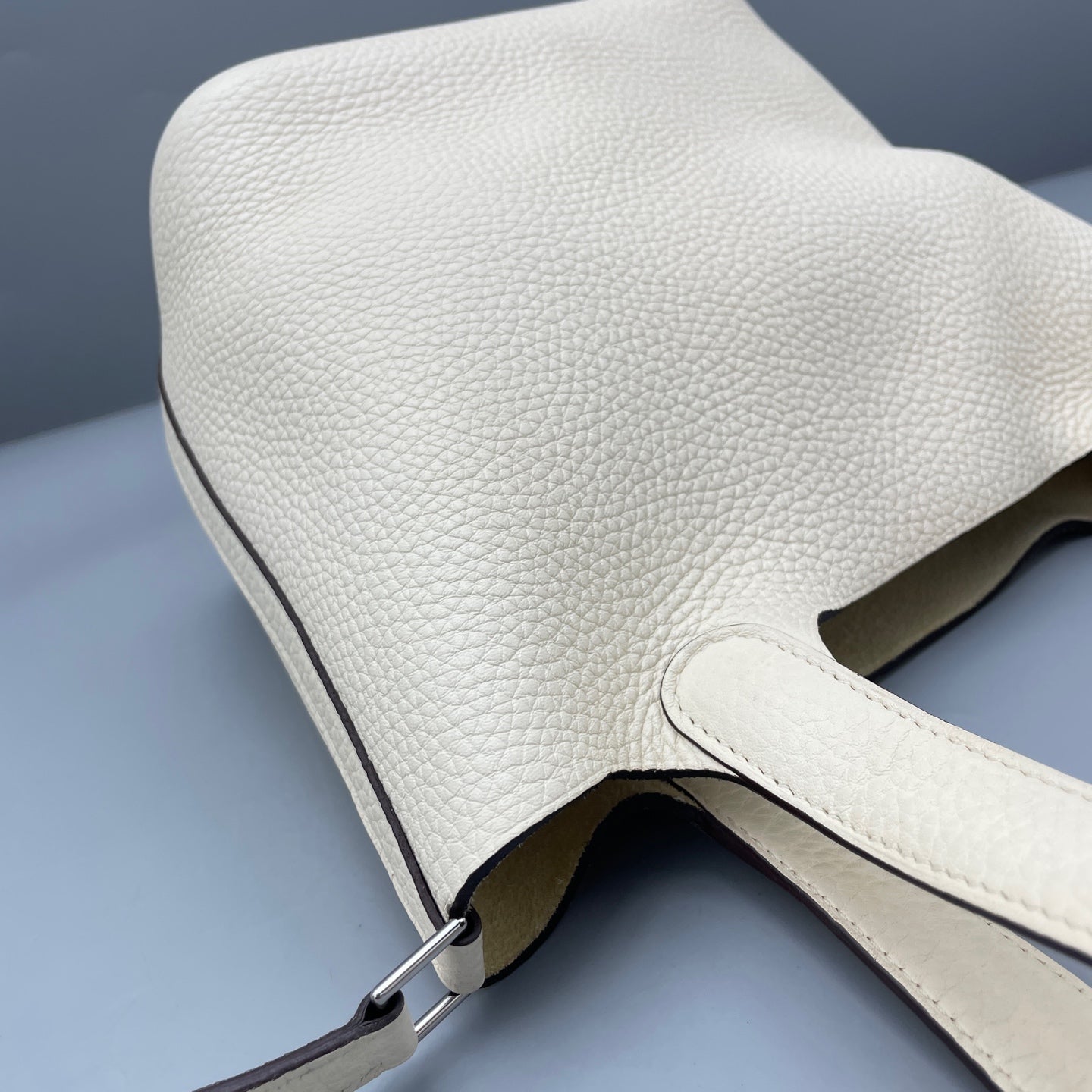 Hermes - Picotin Lock - Leather - White - (mini)