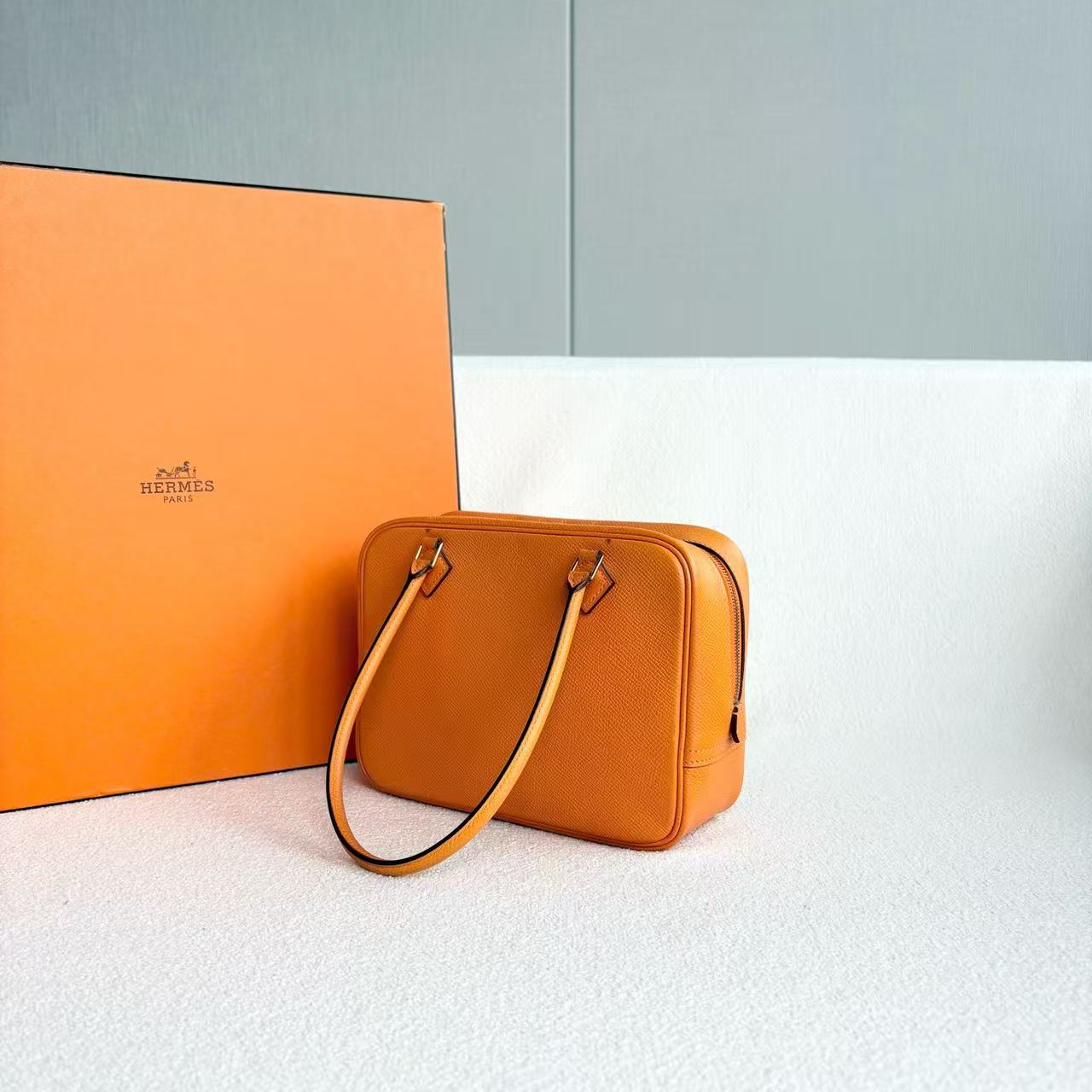 Hermès - Plume - Epsom leather - Orange - (mini)