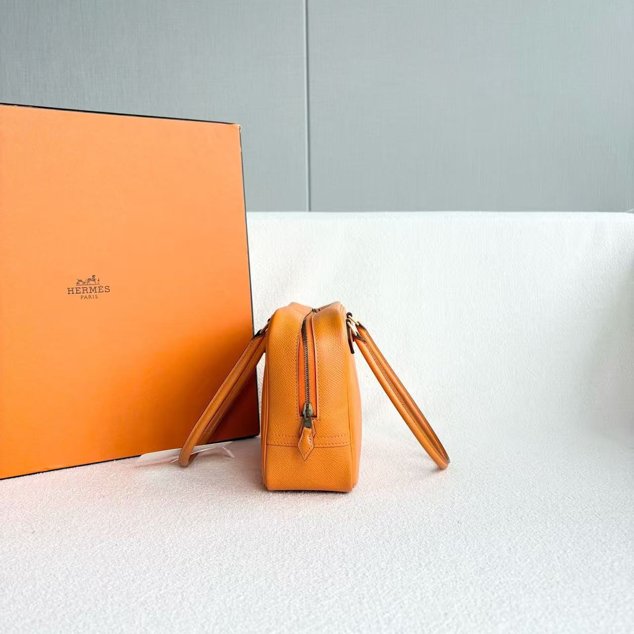 Hermès - Plume - Epsom leather - Orange - (mini)