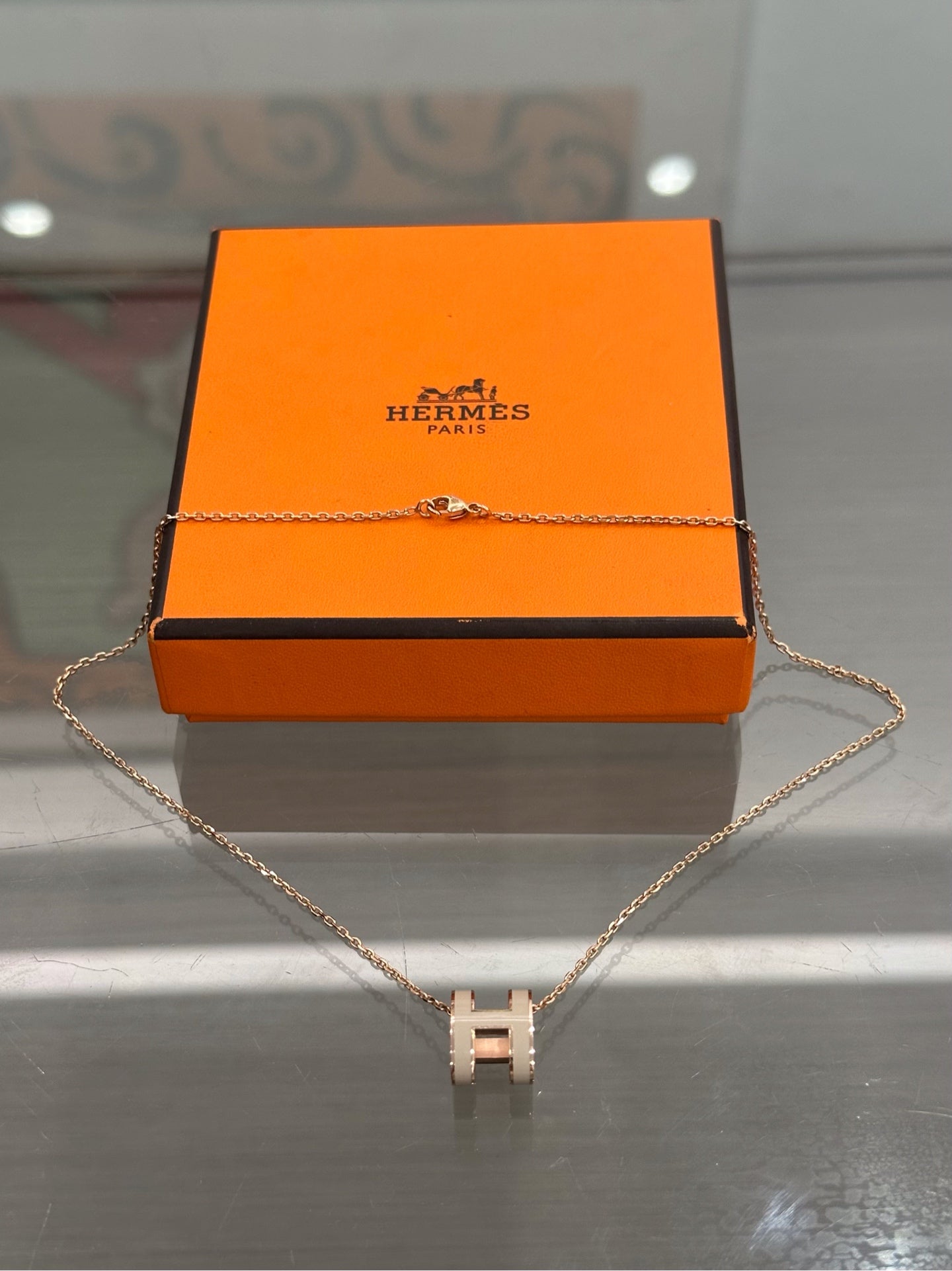 Hermès - Pop H - Gold plated - Beige - (40)