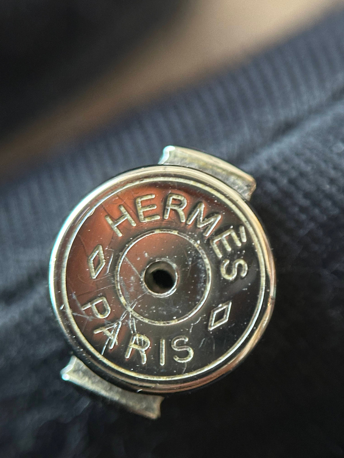 Hermes - Pop H - Palladium-plated metal with red lacquer - Red