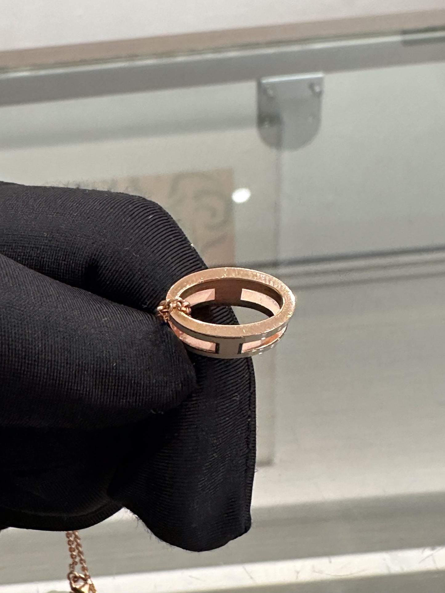 Hermès - Pop H - Pink gold - Beige - (40 cm)