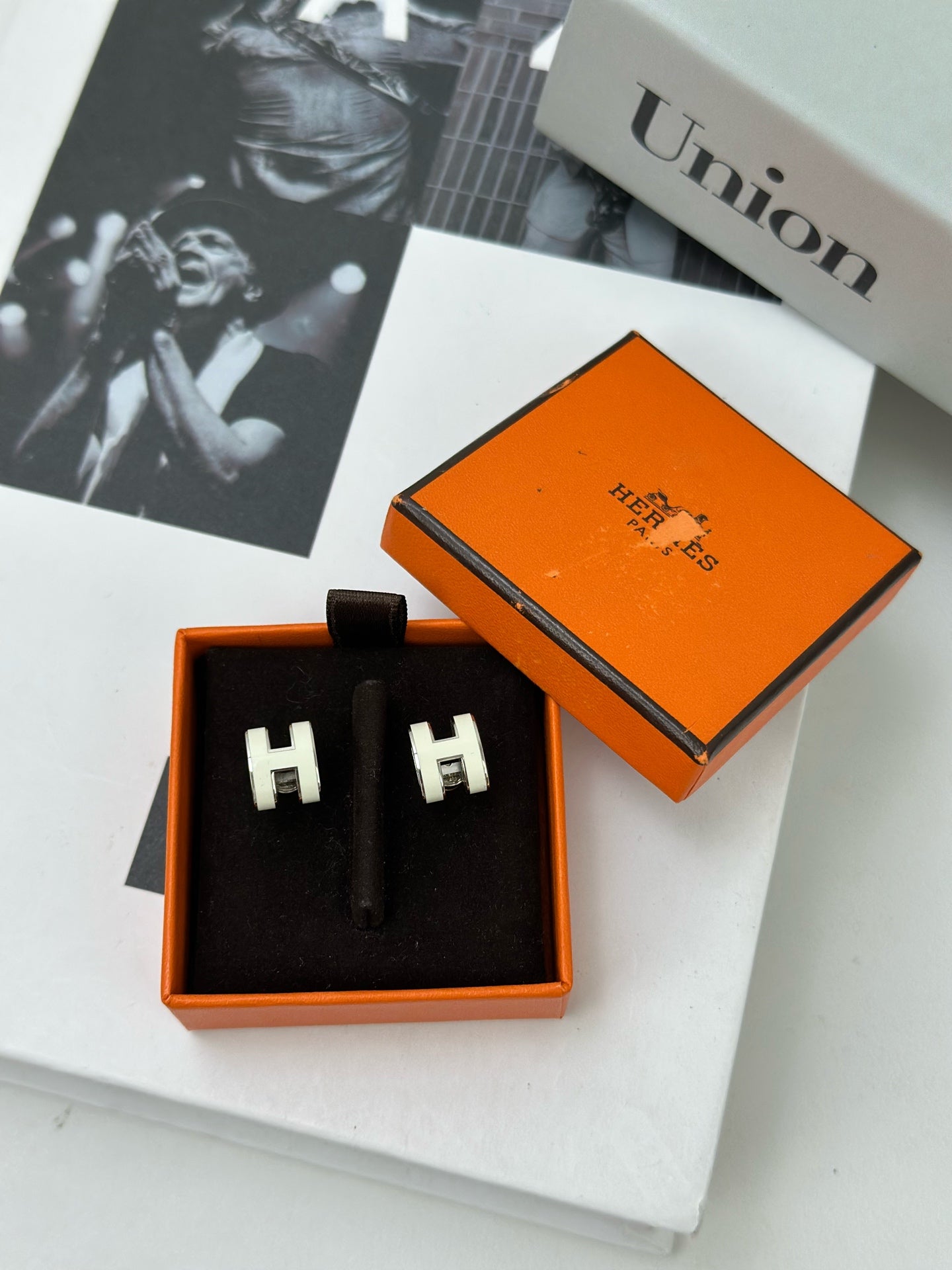 Hermès - Pop H - Silver - White