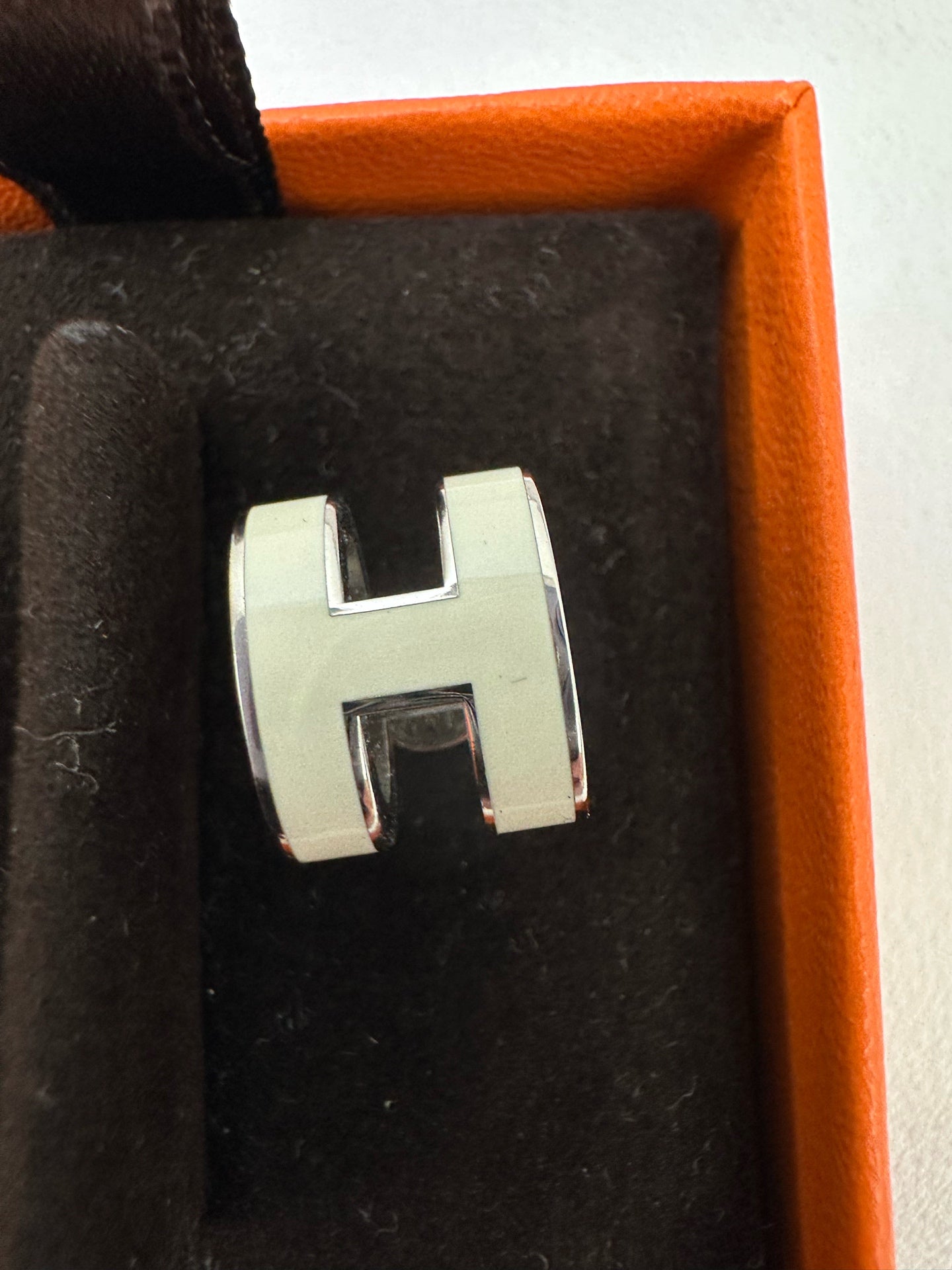Hermès - Pop H - Silver - White