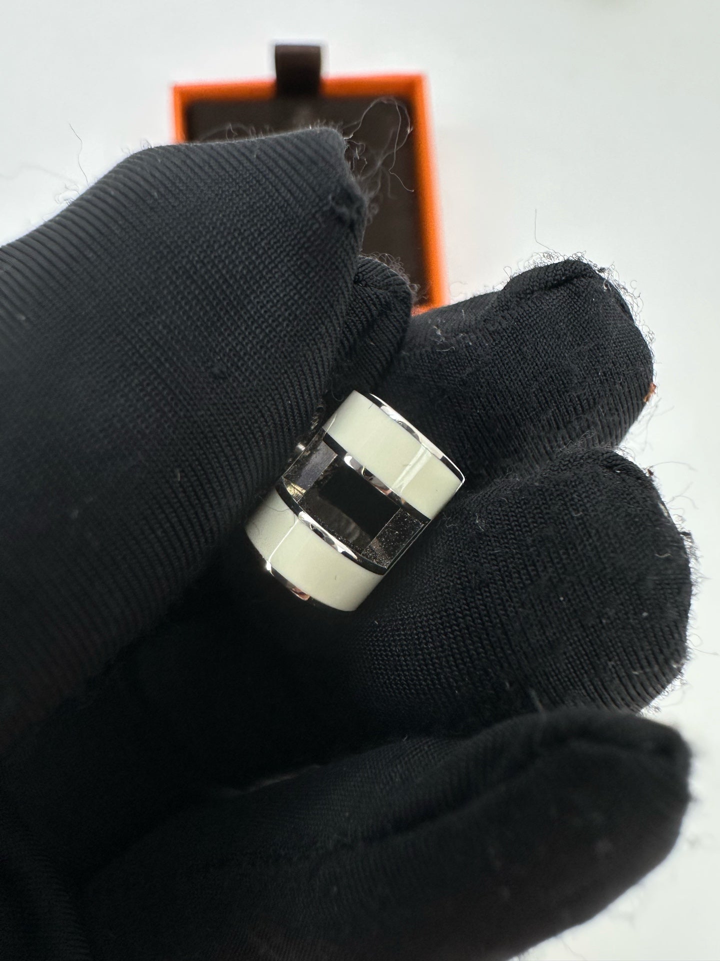 Hermès - Pop H - Silver - White