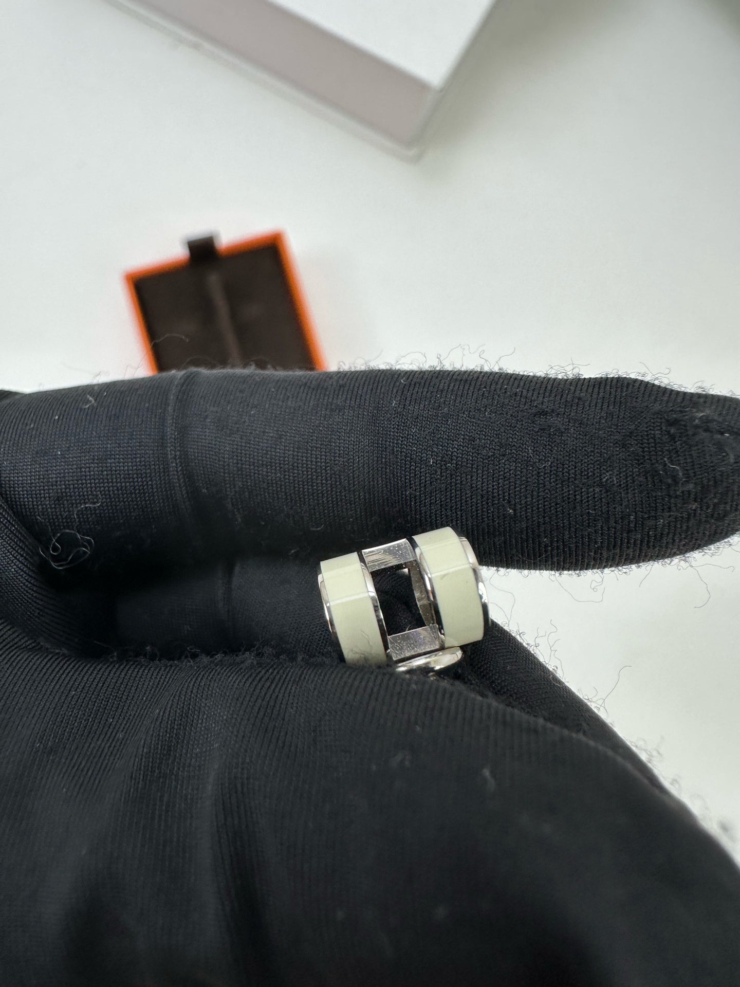 Hermès - Pop H - Silver - White