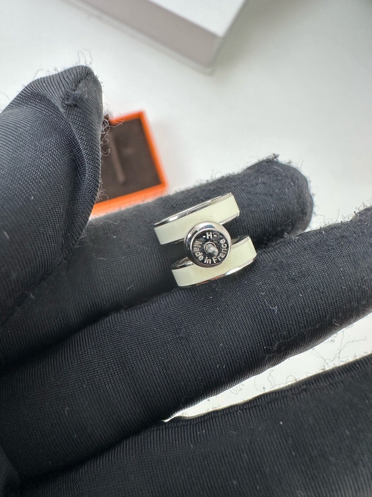 Hermès - Pop H - Silver - White