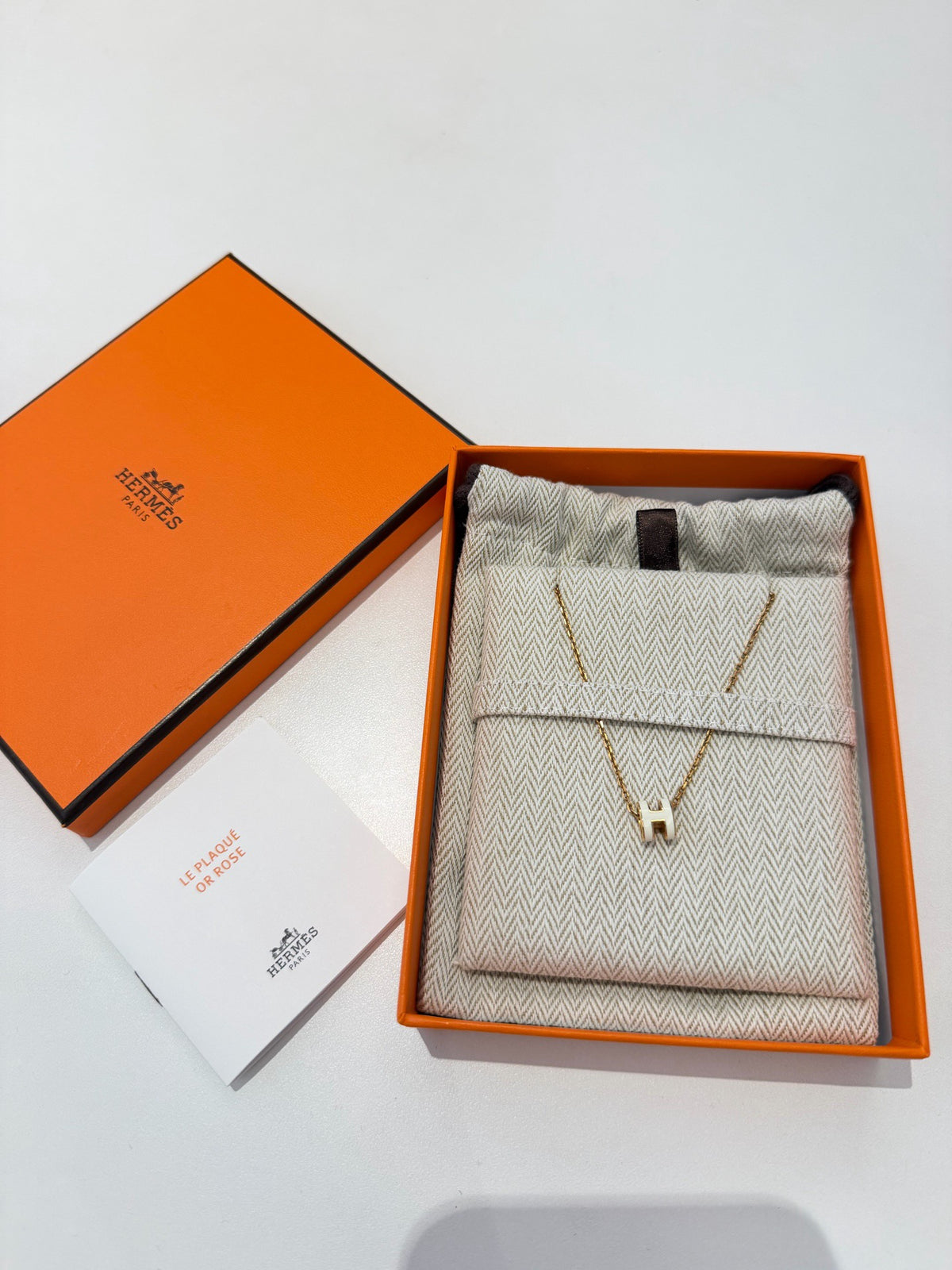 Hermès - Pop H - White gold - Silver