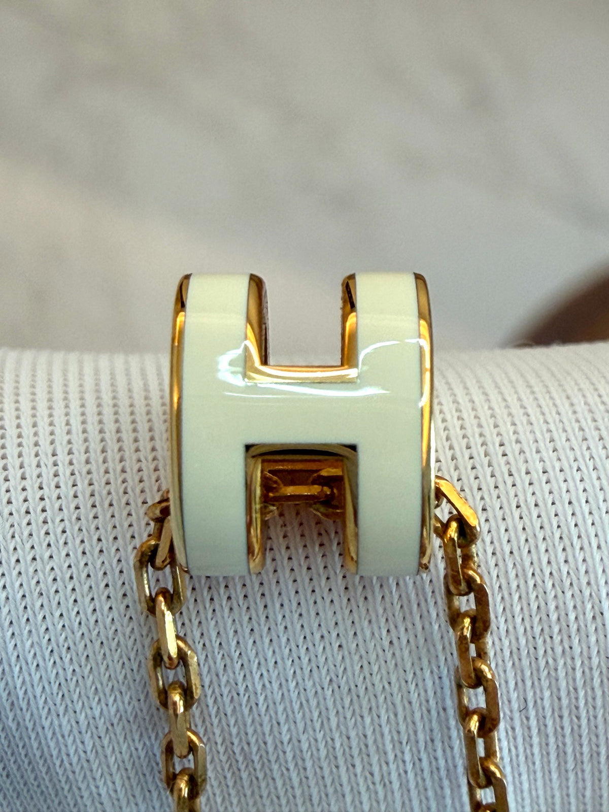 Hermès - Pop H - White gold - Silver