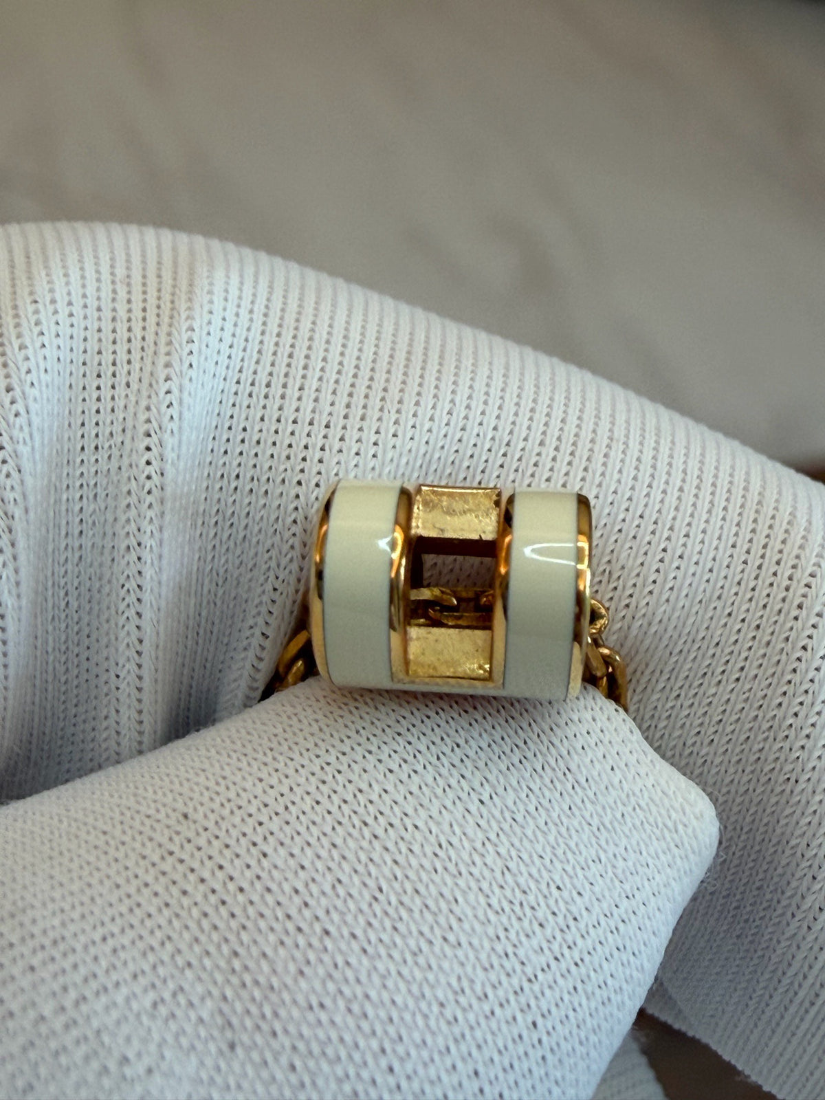 Hermès - Pop H - White gold - Silver